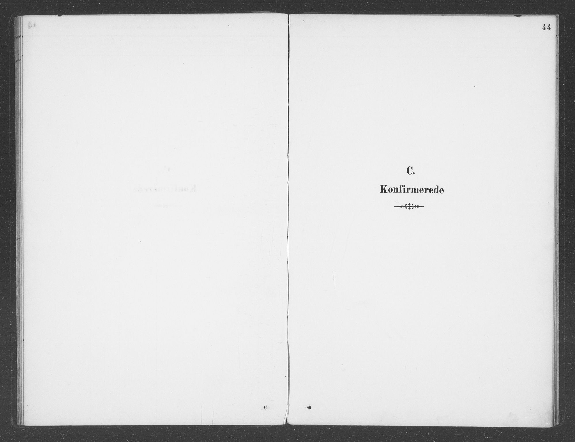 Balestrand sokneprestembete, SAB/A-79601/H/Haa/Haac/L0001: Parish register (official) no. C  1, 1889-1909, p. 44