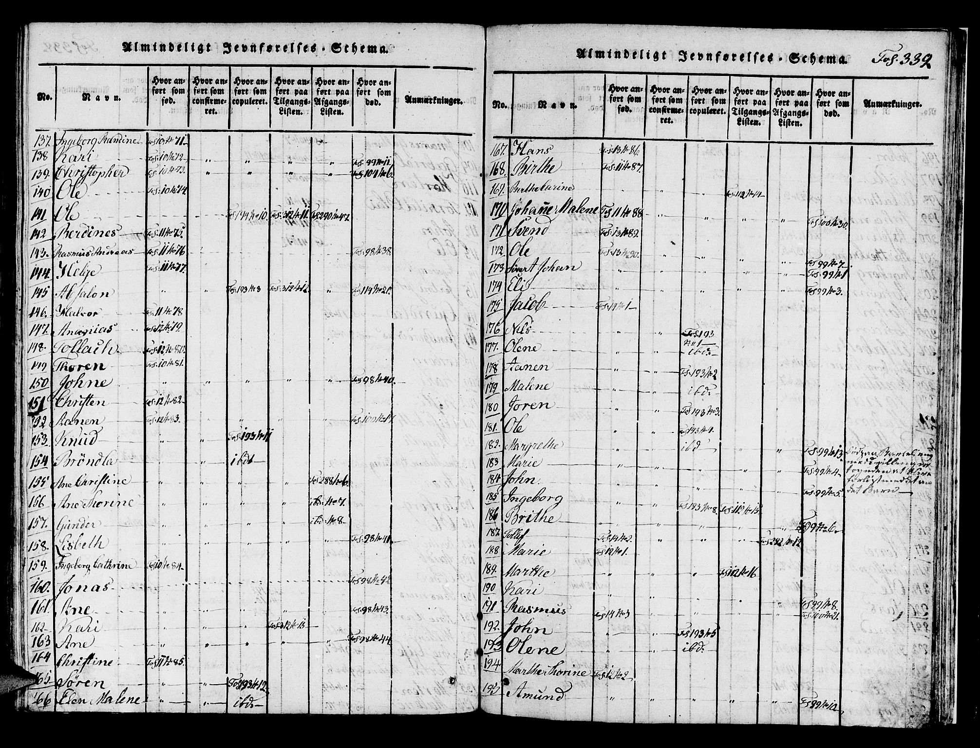 Avaldsnes sokneprestkontor, SAST/A -101851/H/Ha/Haa/L0004: Parish register (official) no. A 4, 1816-1825, p. 339