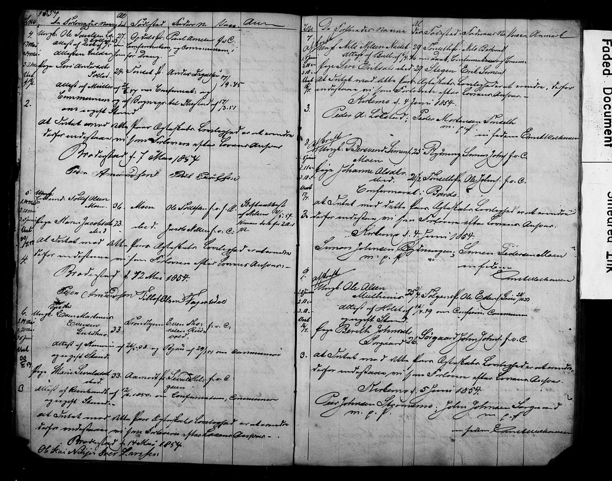 Målselv sokneprestembete, AV/SATØ-S-1311/I/Id/L0037: Banns register no. 37, 1853-1870