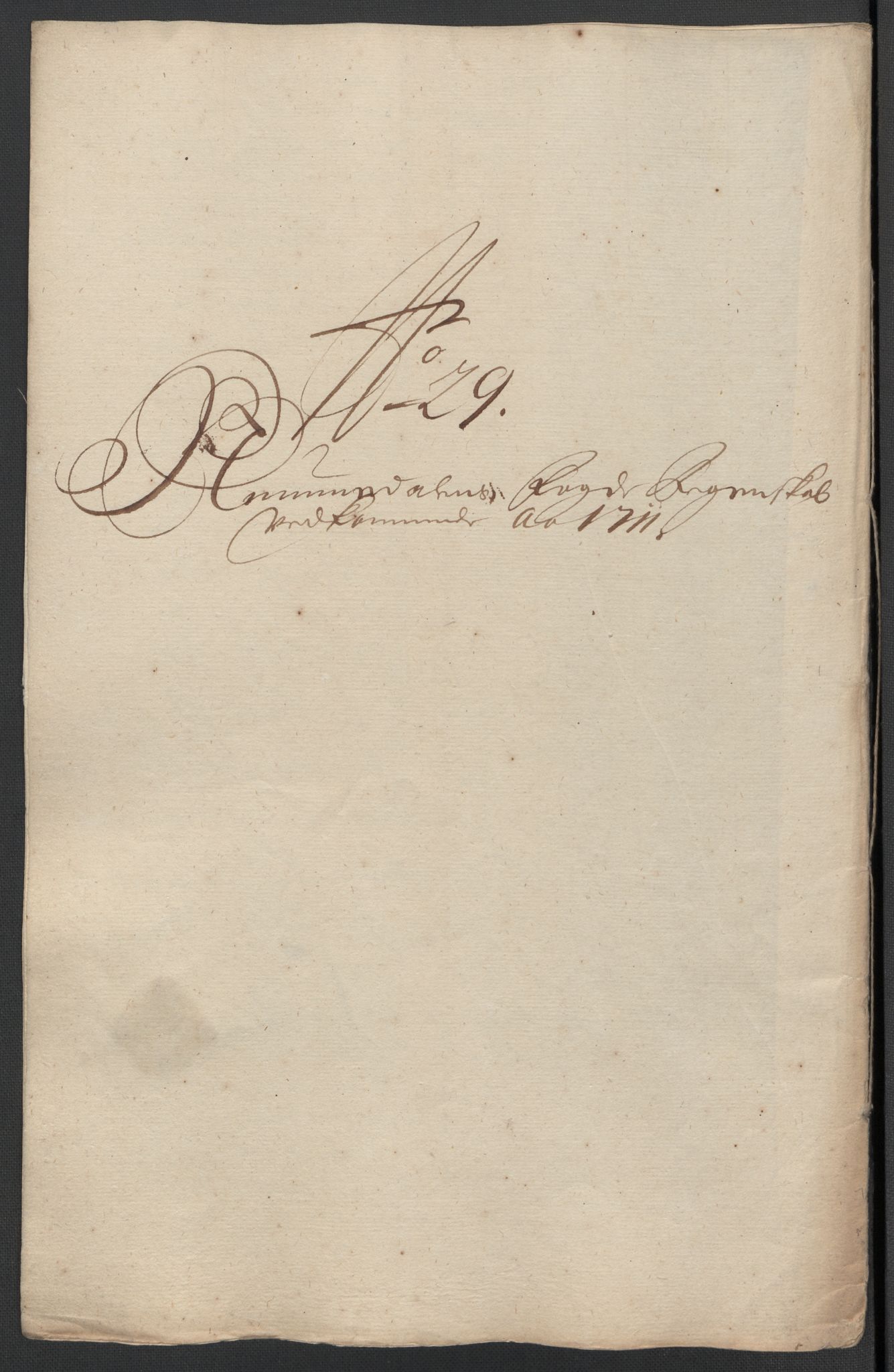 Rentekammeret inntil 1814, Reviderte regnskaper, Fogderegnskap, RA/EA-4092/R64/L4432: Fogderegnskap Namdal, 1711, p. 396