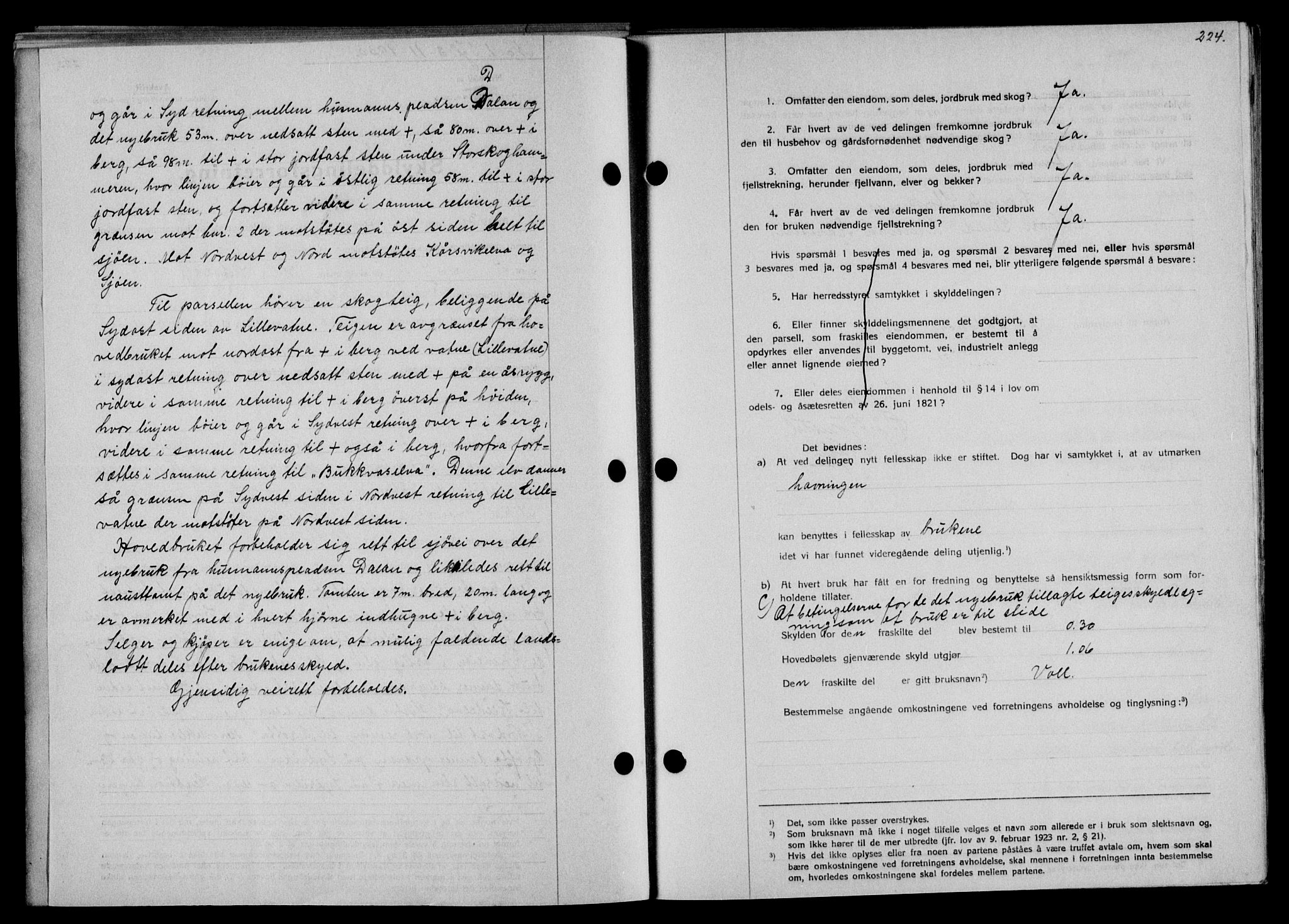 Salten sorenskriveri, SAT/A-4578/1/2/2C/L0059: Mortgage book no. 49, 1930-1931, Deed date: 03.11.1930