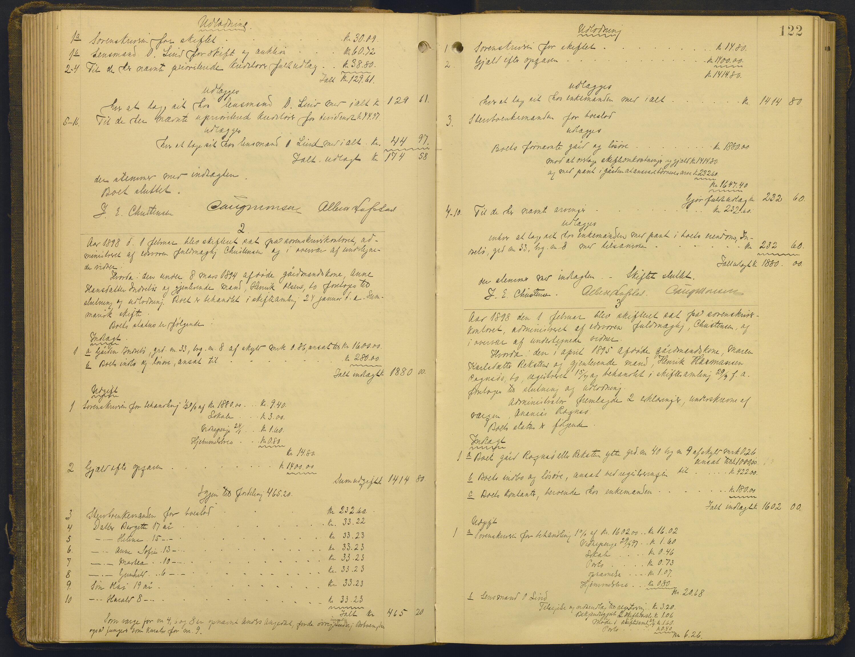 Sunnfjord tingrett, AV/SAB-A-3201/1/H/Hd/L0008: Skifteutlodningsprotokoll, 1894-1902, p. 121b-122a
