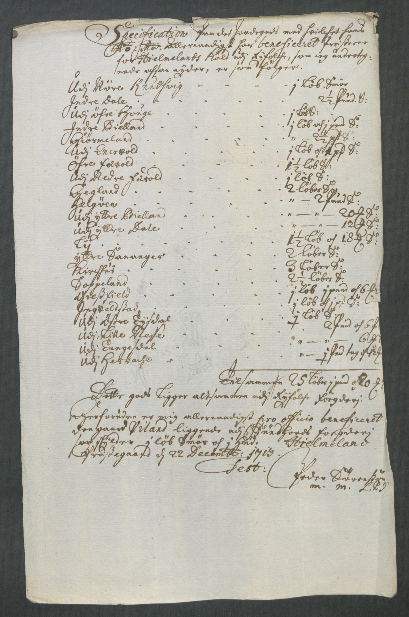 Rentekammeret inntil 1814, Reviderte regnskaper, Fogderegnskap, AV/RA-EA-4092/R47/L2866: Fogderegnskap Ryfylke, 1713, p. 336