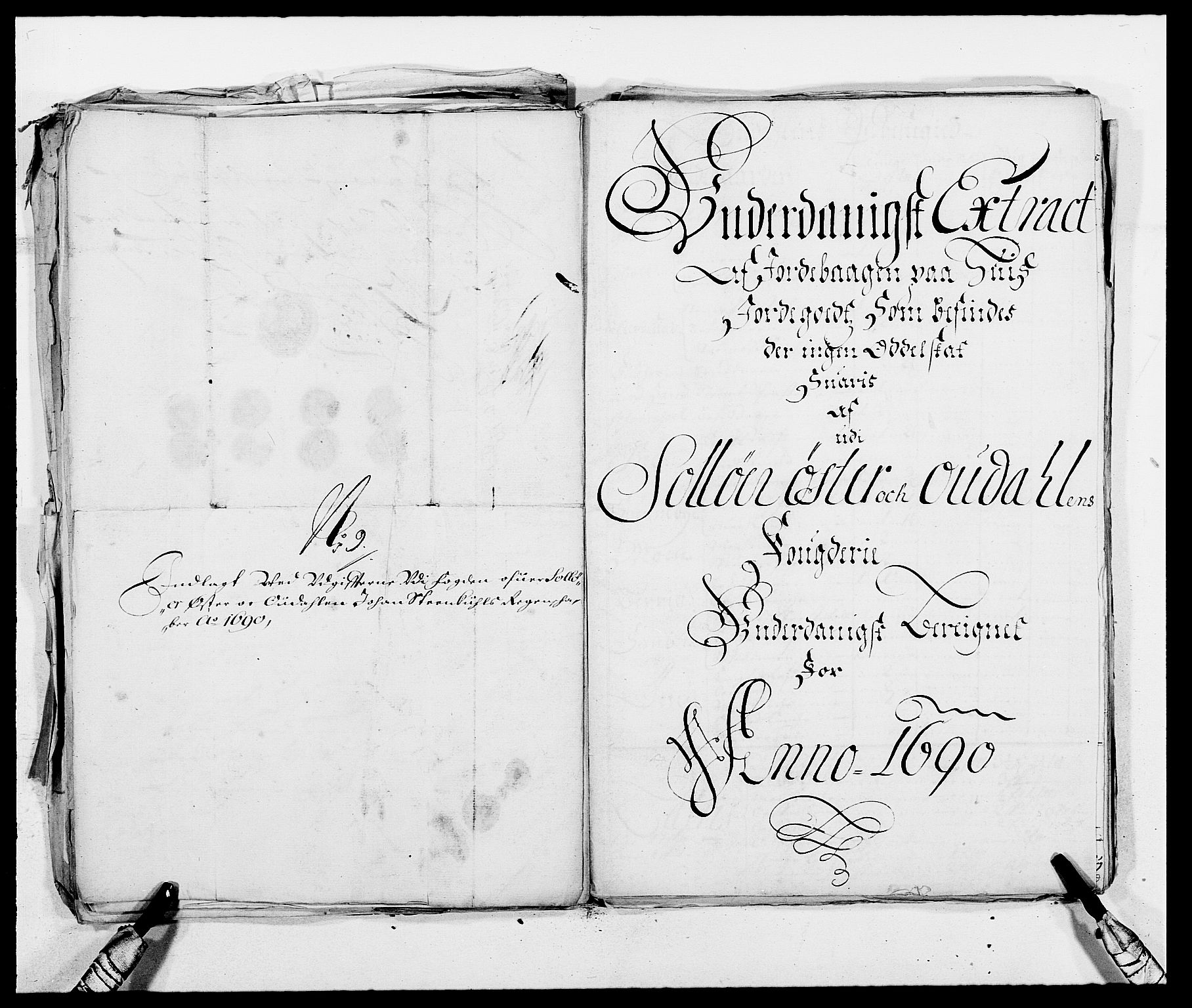 Rentekammeret inntil 1814, Reviderte regnskaper, Fogderegnskap, RA/EA-4092/R13/L0828: Fogderegnskap Solør, Odal og Østerdal, 1690, p. 326
