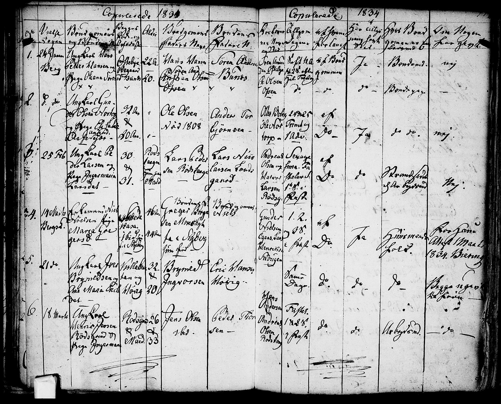 Berg prestekontor Kirkebøker, SAO/A-10902/F/Fa/L0003: Parish register (official) no. I 3, 1832-1842, p. 177