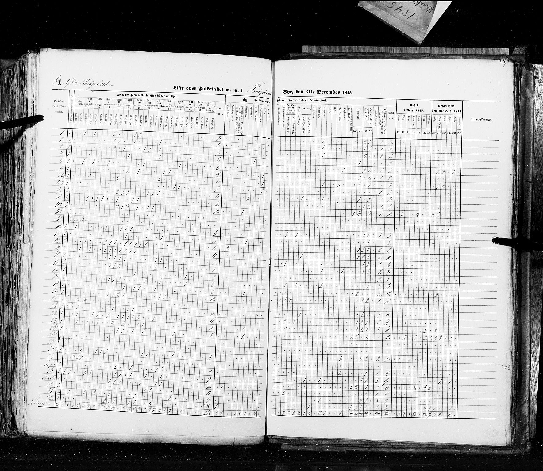 RA, Census 1845, vol. 10: Cities, 1845, p. 353