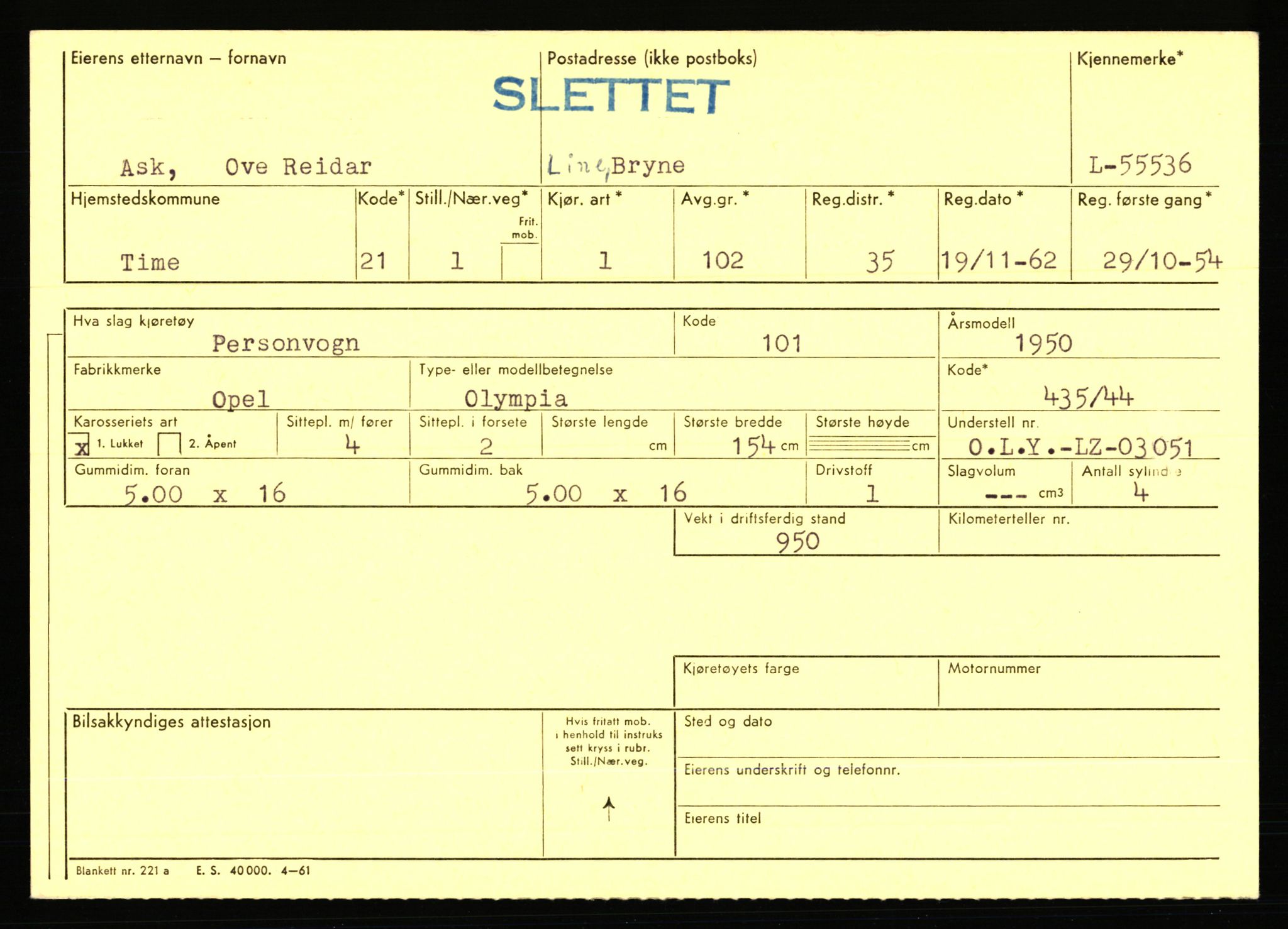 Stavanger trafikkstasjon, AV/SAST-A-101942/0/F/L0054: L-54200 - L-55699, 1930-1971, p. 2517