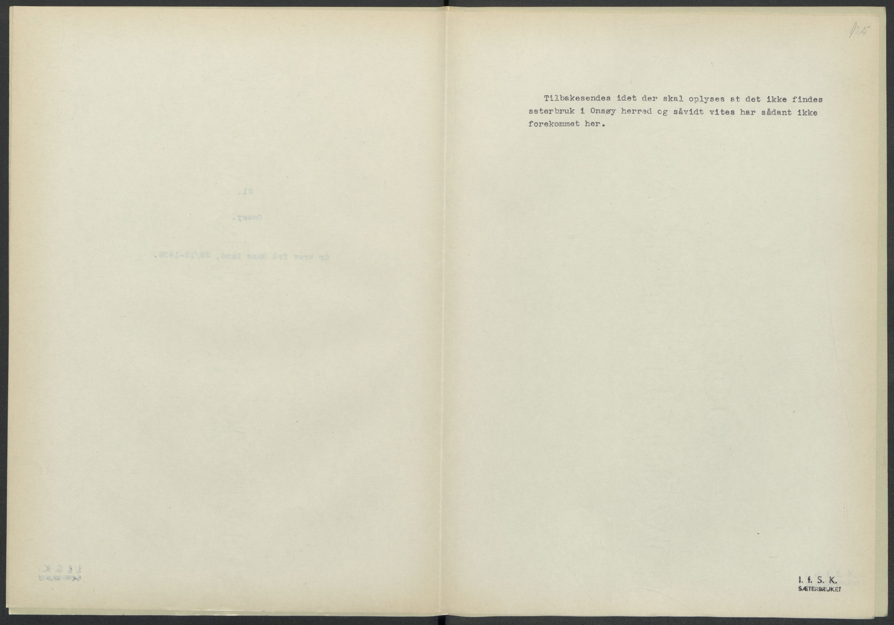 Instituttet for sammenlignende kulturforskning, RA/PA-0424/F/Fc/L0002/0001: Eske B2: / Østfold (perm I), 1932-1935, p. 125