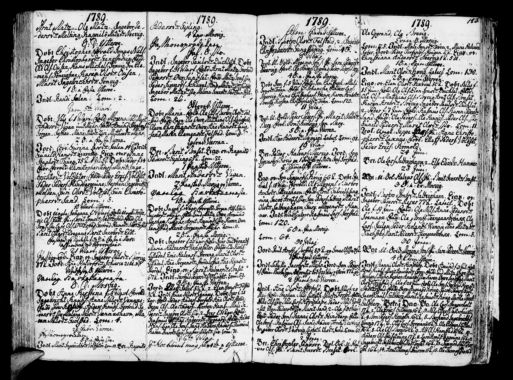 Ministerialprotokoller, klokkerbøker og fødselsregistre - Nord-Trøndelag, SAT/A-1458/722/L0216: Parish register (official) no. 722A03, 1756-1816, p. 113