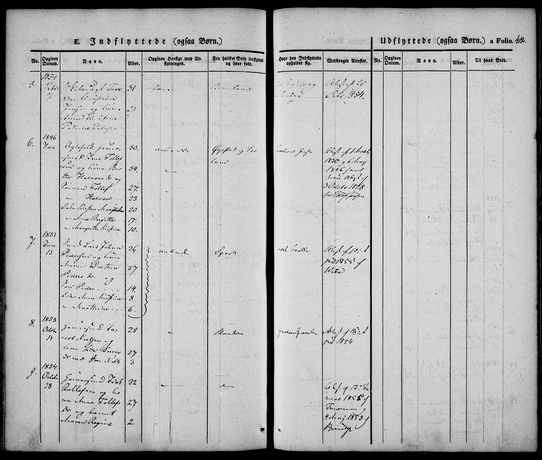 Larvik kirkebøker, SAKO/A-352/F/Fb/L0003: Parish register (official) no. II 3, 1842-1856, p. 412