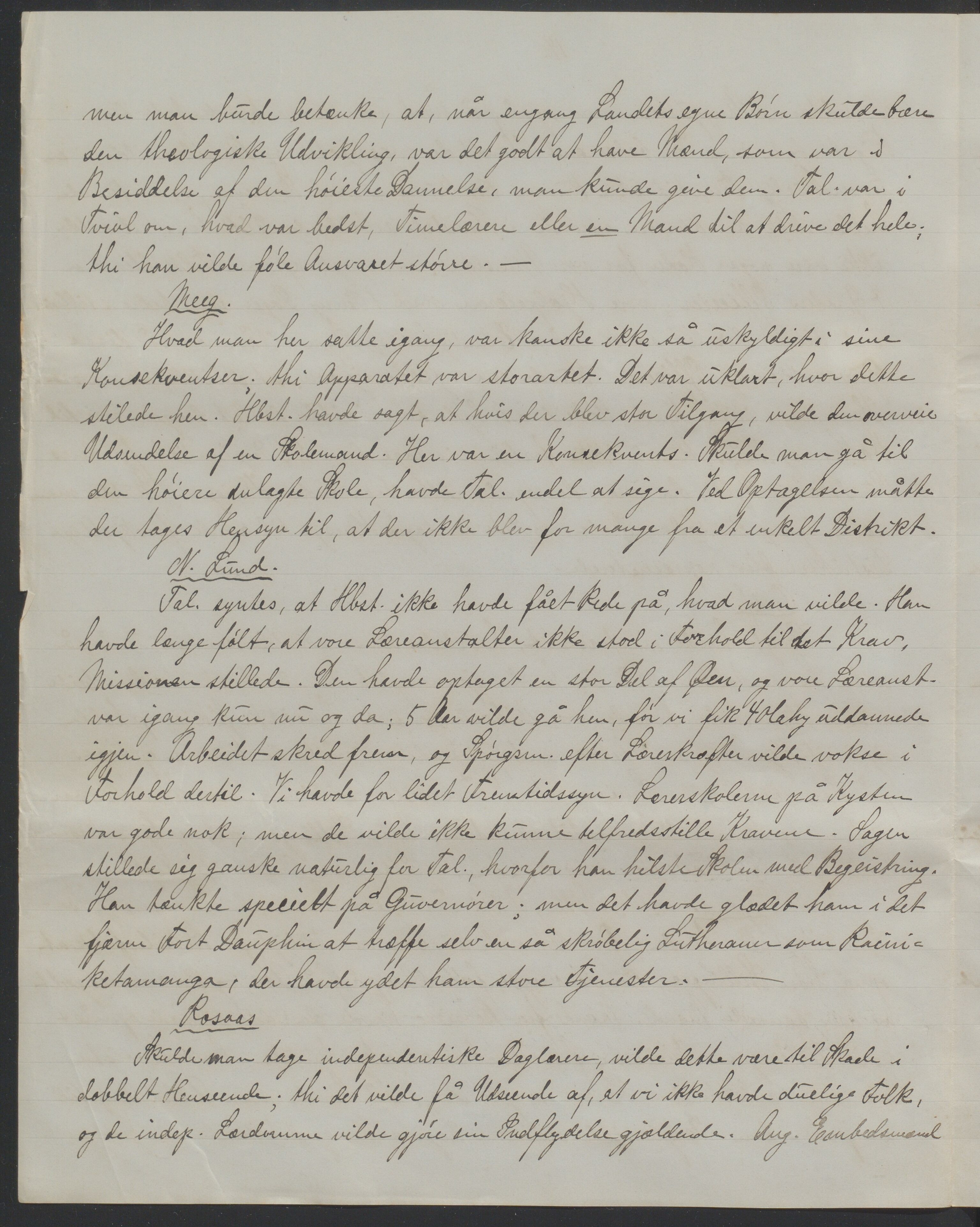 Det Norske Misjonsselskap - hovedadministrasjonen, VID/MA-A-1045/D/Da/Daa/L0038/0001: Konferansereferat og årsberetninger / Konferansereferat fra Madagaskar Innland., 1890