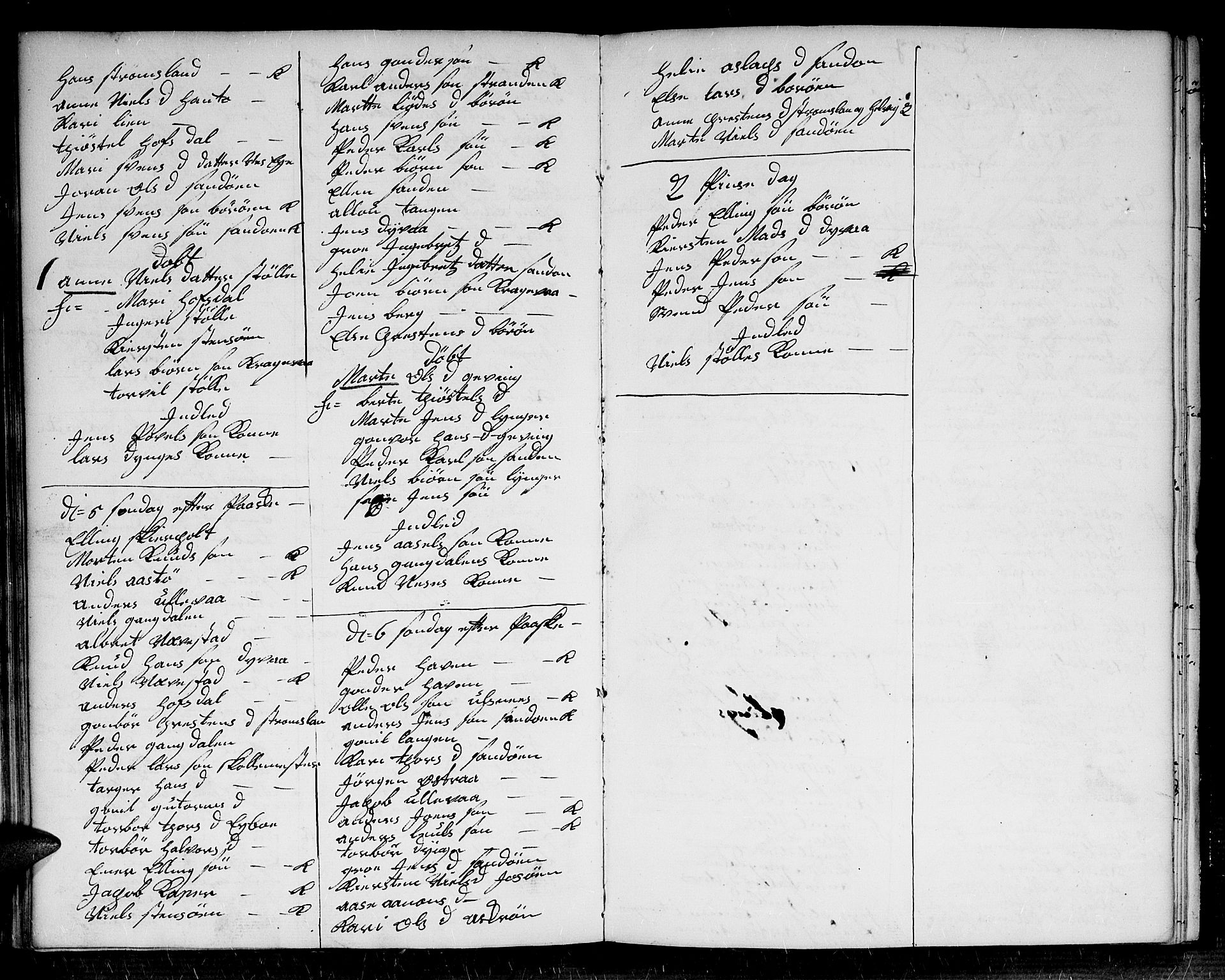 Dypvåg sokneprestkontor, AV/SAK-1111-0007/F/Fb/Fba/L0006: Parish register (copy) no. B 6, 1746-1762, p. 53