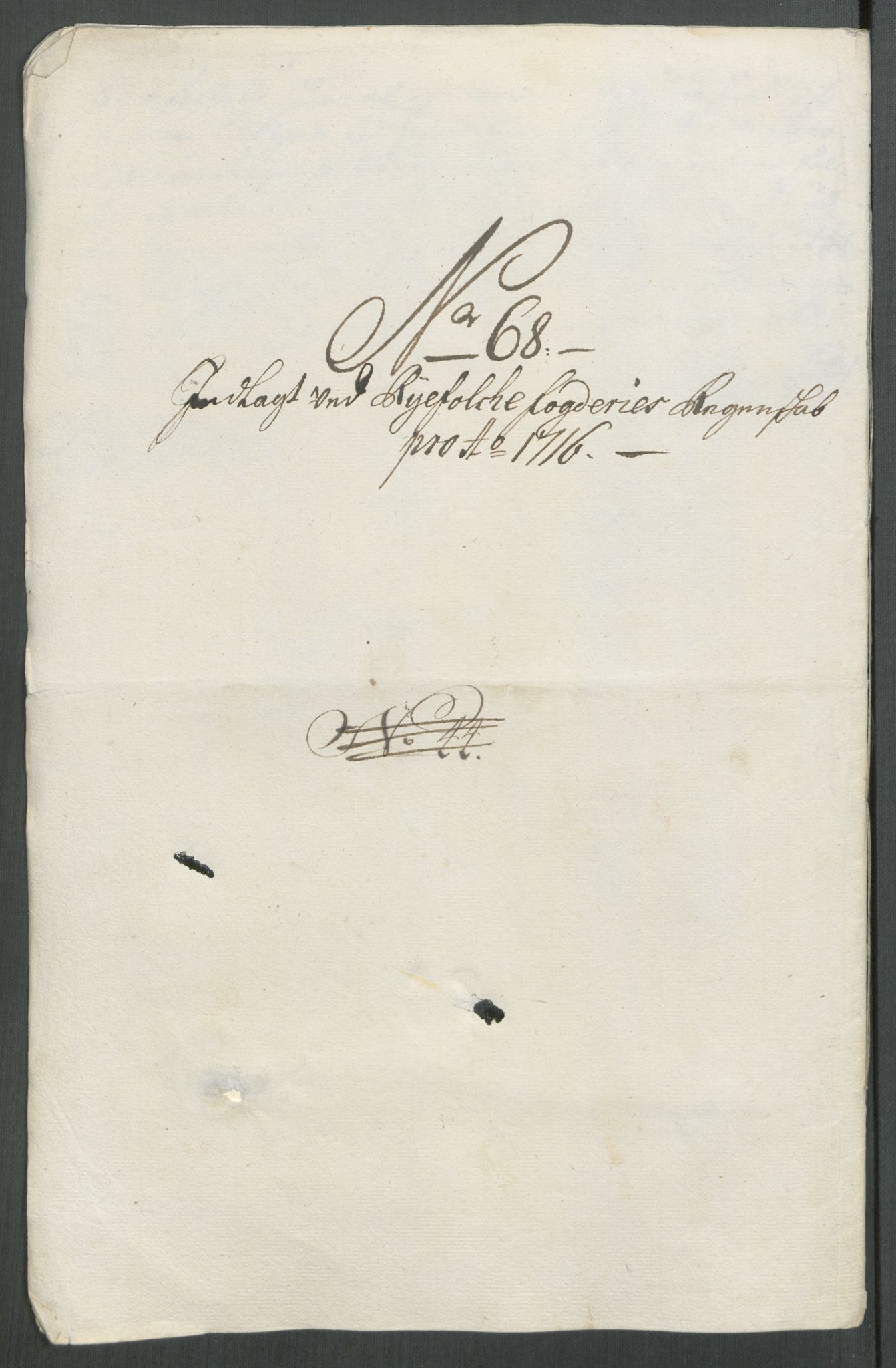 Rentekammeret inntil 1814, Reviderte regnskaper, Fogderegnskap, RA/EA-4092/R47/L2869: Fogderegnskap Ryfylke, 1716, p. 339