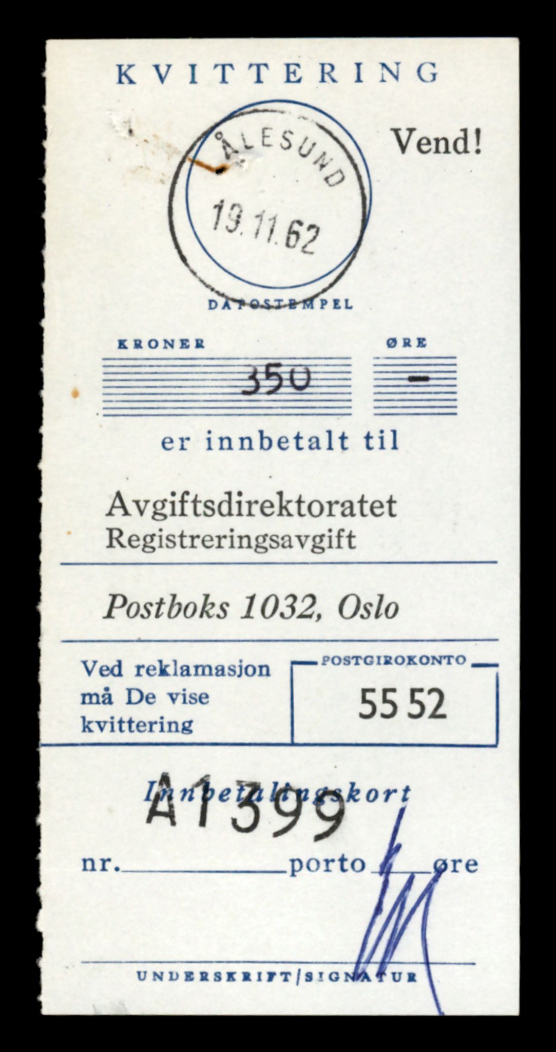 Møre og Romsdal vegkontor - Ålesund trafikkstasjon, SAT/A-4099/F/Fe/L0016: Registreringskort for kjøretøy T 1851 - T 1984, 1927-1998, p. 2395