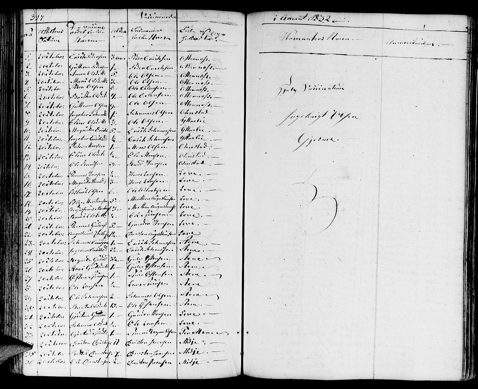 Aurland sokneprestembete, SAB/A-99937/H/Ha/Haa/L0006: Parish register (official) no. A 6, 1821-1859, p. 397