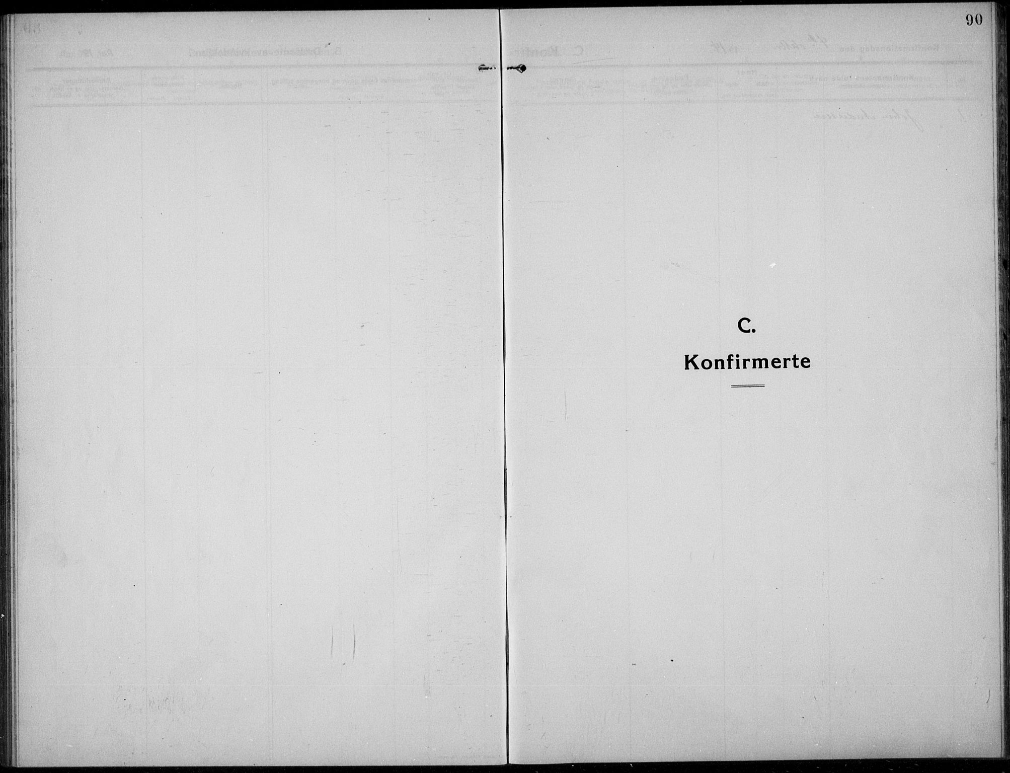 Nes prestekontor, Hedmark, SAH/PREST-020/L/La/L0009: Parish register (copy) no. 9, 1913-1936, p. 90