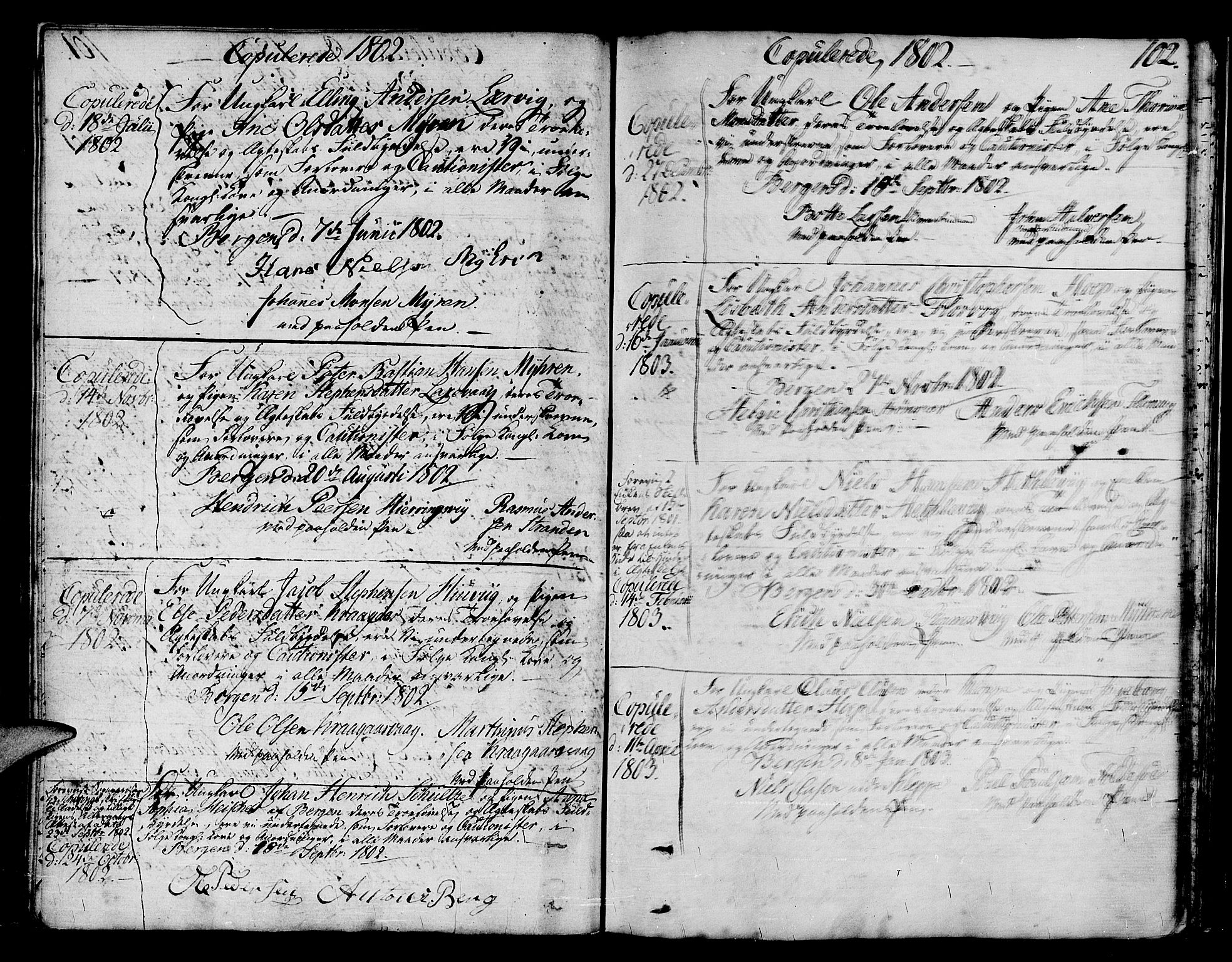 Askøy Sokneprestembete, AV/SAB-A-74101/H/Ha/Haa/Haaa/L0002: Parish register (official) no. A 2, 1801-1818, p. 102