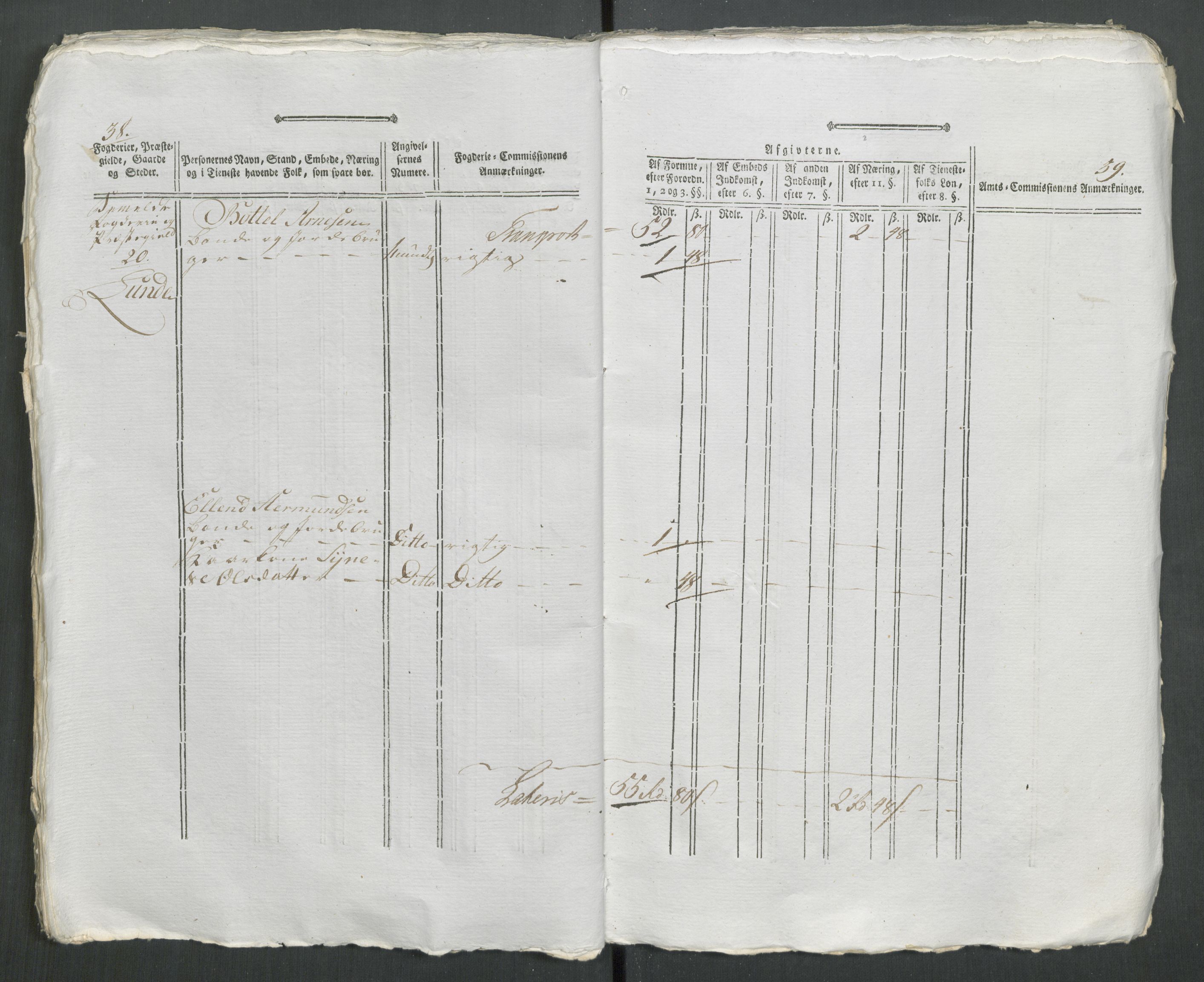 Rentekammeret inntil 1814, Reviderte regnskaper, Mindre regnskaper, AV/RA-EA-4068/Rf/Rfe/L0058: Ytre og Indre Sogn fogderi, 1789, p. 243