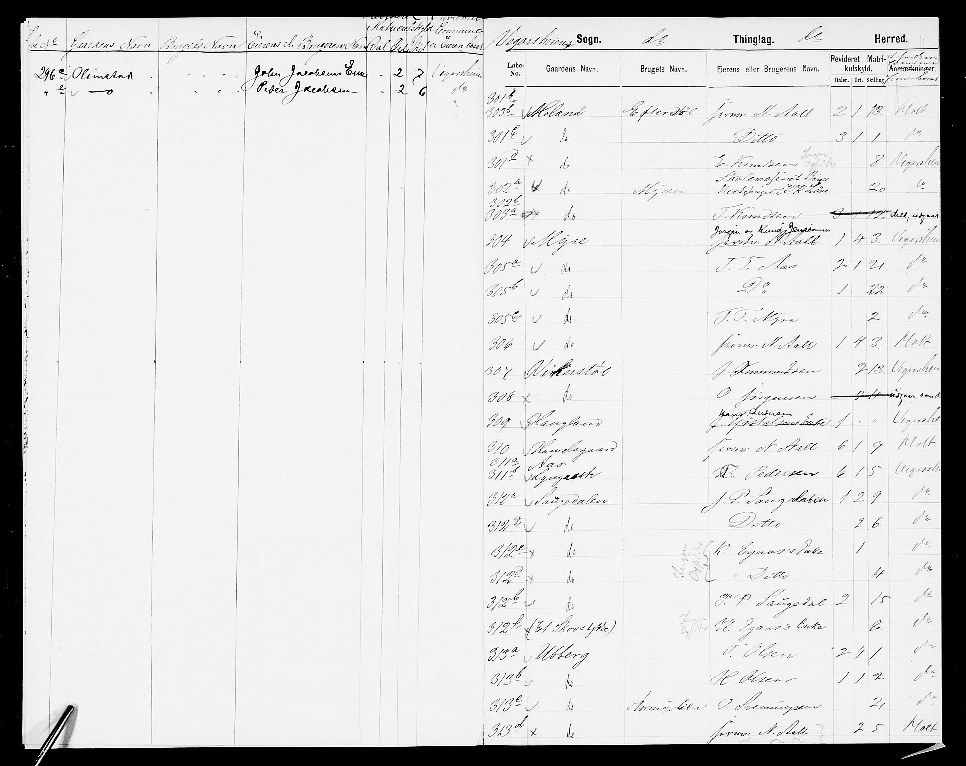 SAK, 1875 census for 0911P Gjerstad, 1875, p. 907