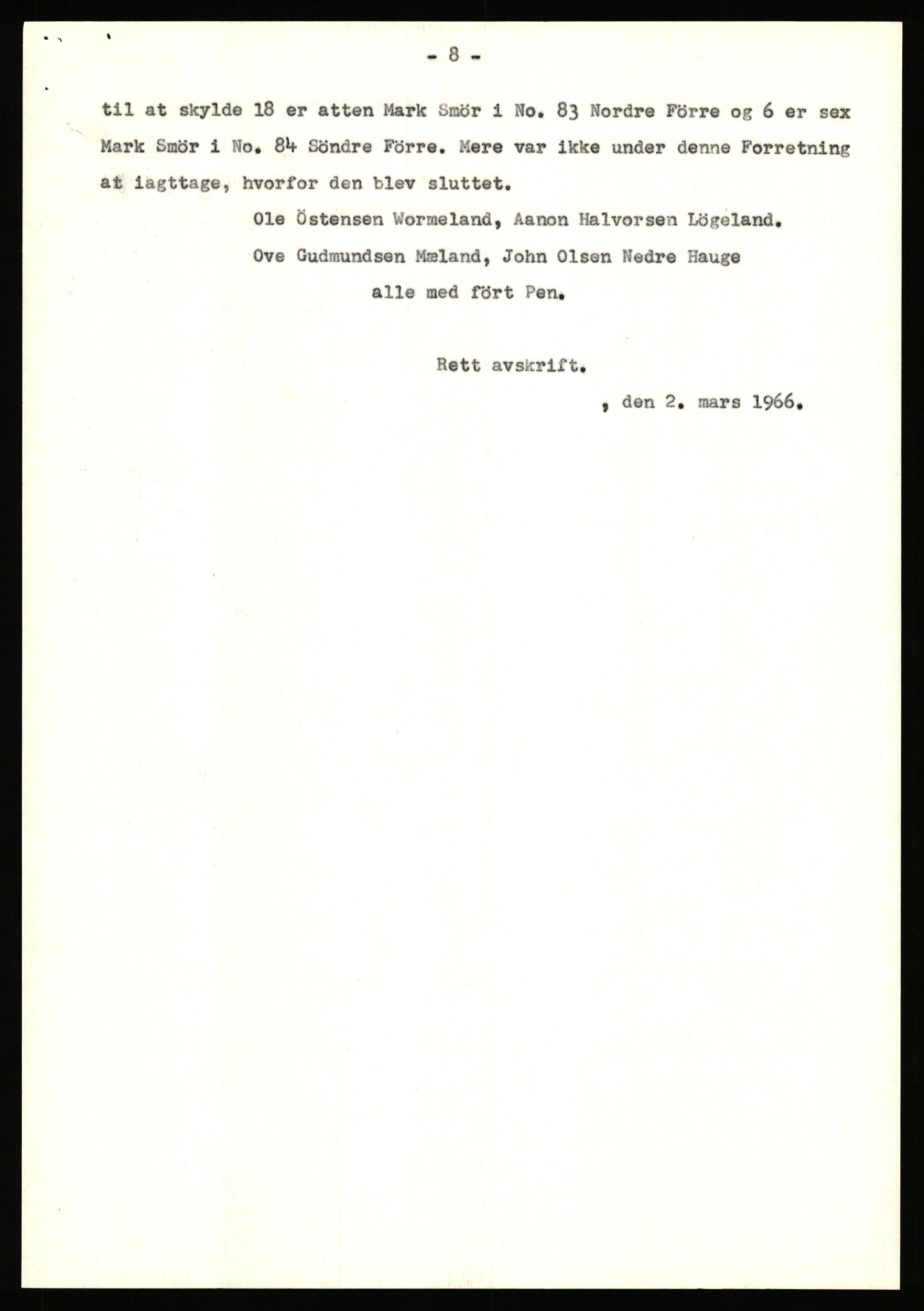 Statsarkivet i Stavanger, AV/SAST-A-101971/03/Y/Yj/L0024: Avskrifter sortert etter gårdsnavn: Fæøen - Garborg, 1750-1930, p. 191