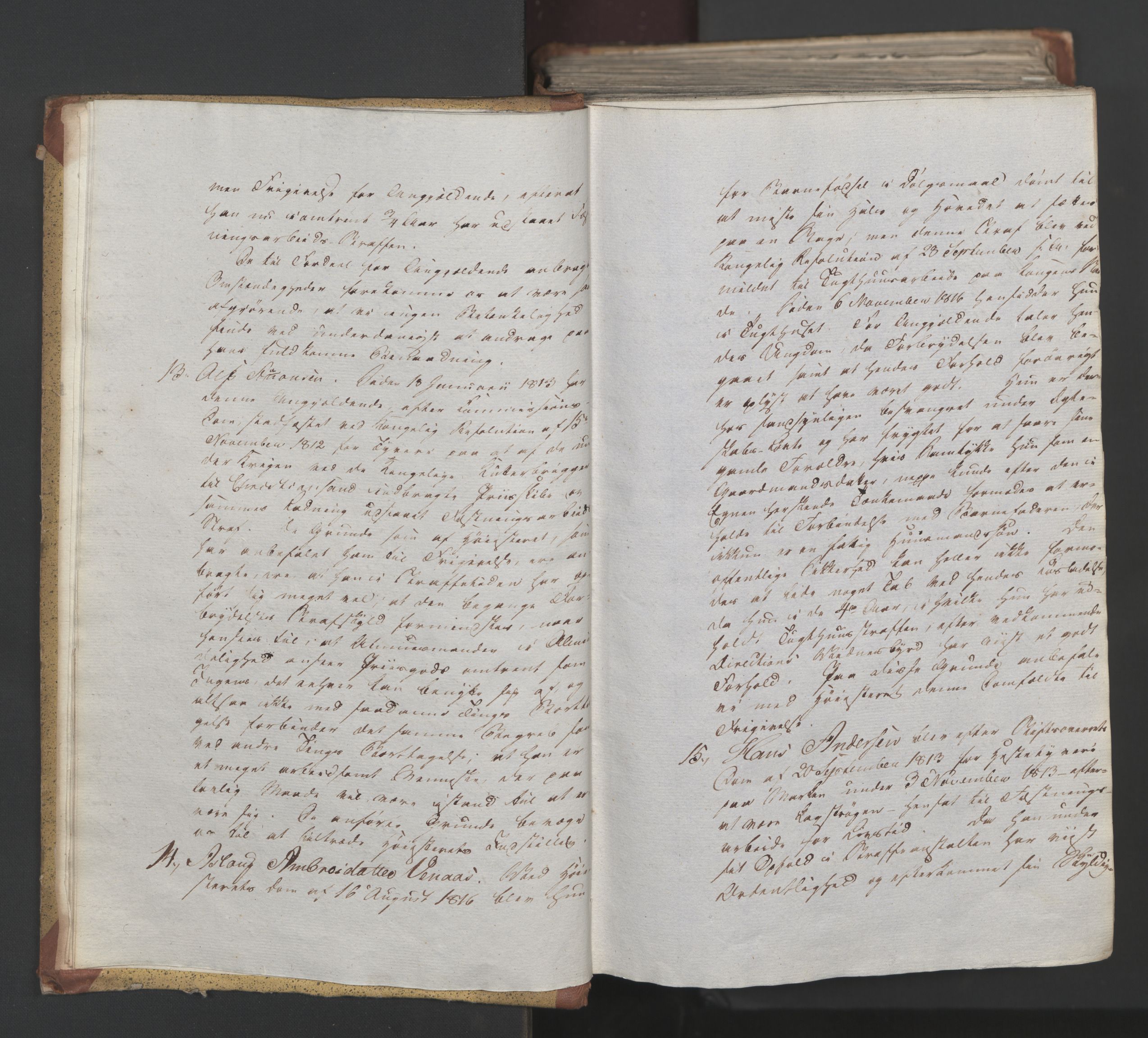 Statsrådsavdelingen i Stockholm, AV/RA-S-1003/D/Da/L0024: Regjeringsinnstillinger nr. 4663-4873, 1820, p. 8
