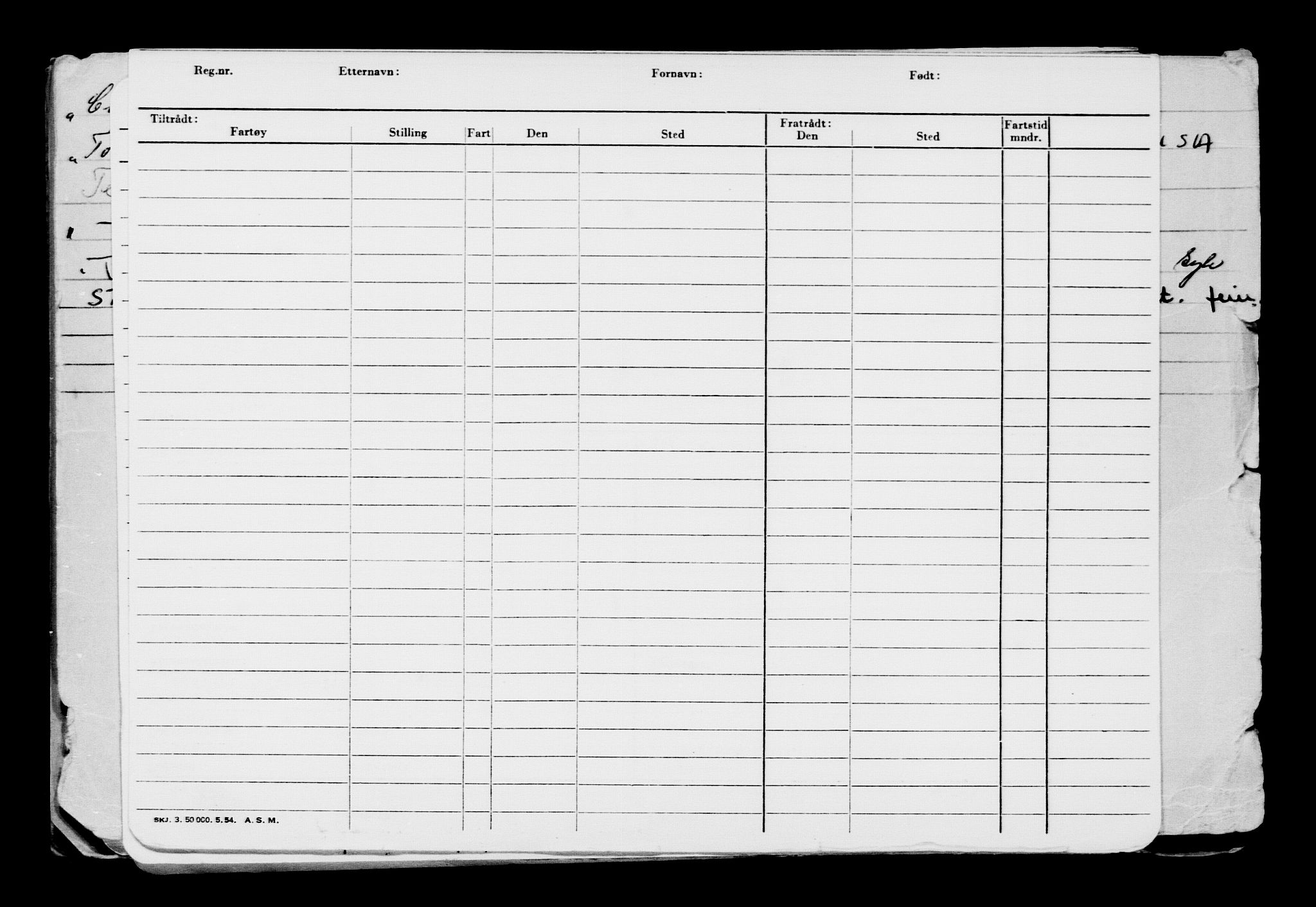 Direktoratet for sjømenn, AV/RA-S-3545/G/Gb/L0067: Hovedkort, 1906, p. 82