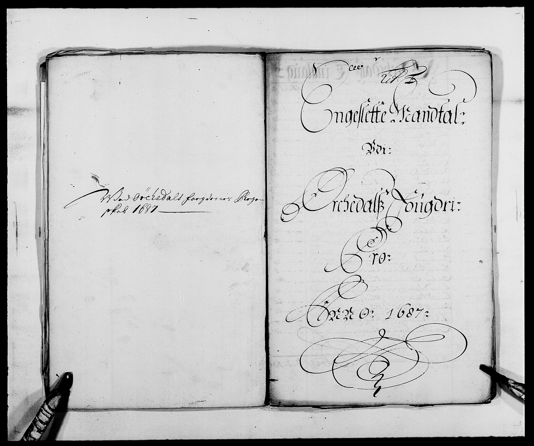Rentekammeret inntil 1814, Reviderte regnskaper, Fogderegnskap, RA/EA-4092/R58/L3935: Fogderegnskap Orkdal, 1687-1688, p. 78