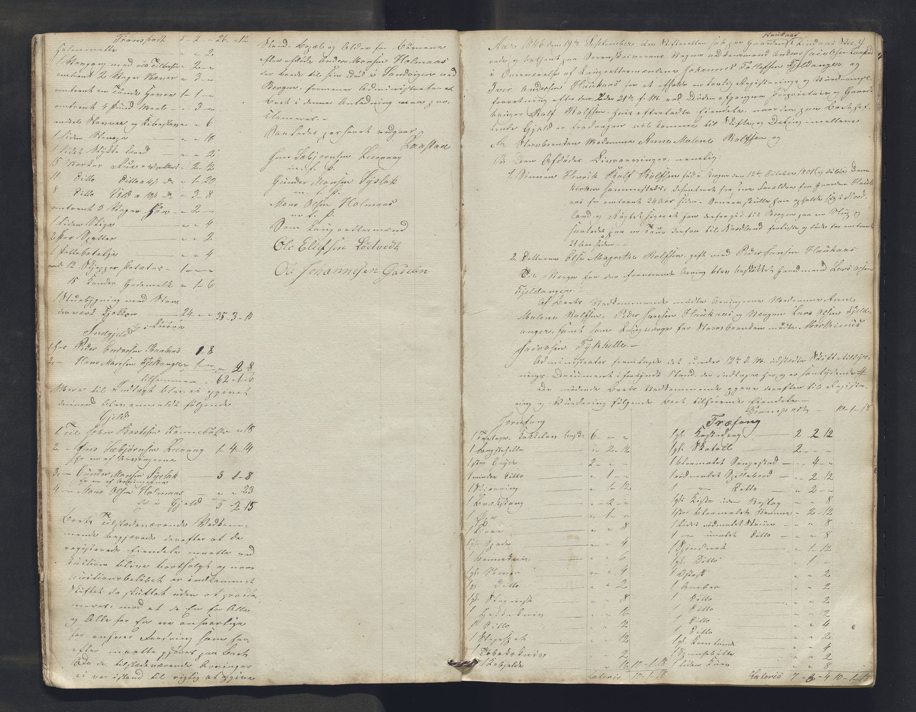Nordhordland sorenskrivar, AV/SAB-A-2901/1/H/Hb/L0015: Registreringsprotokollar, 1846-1850, p. 4