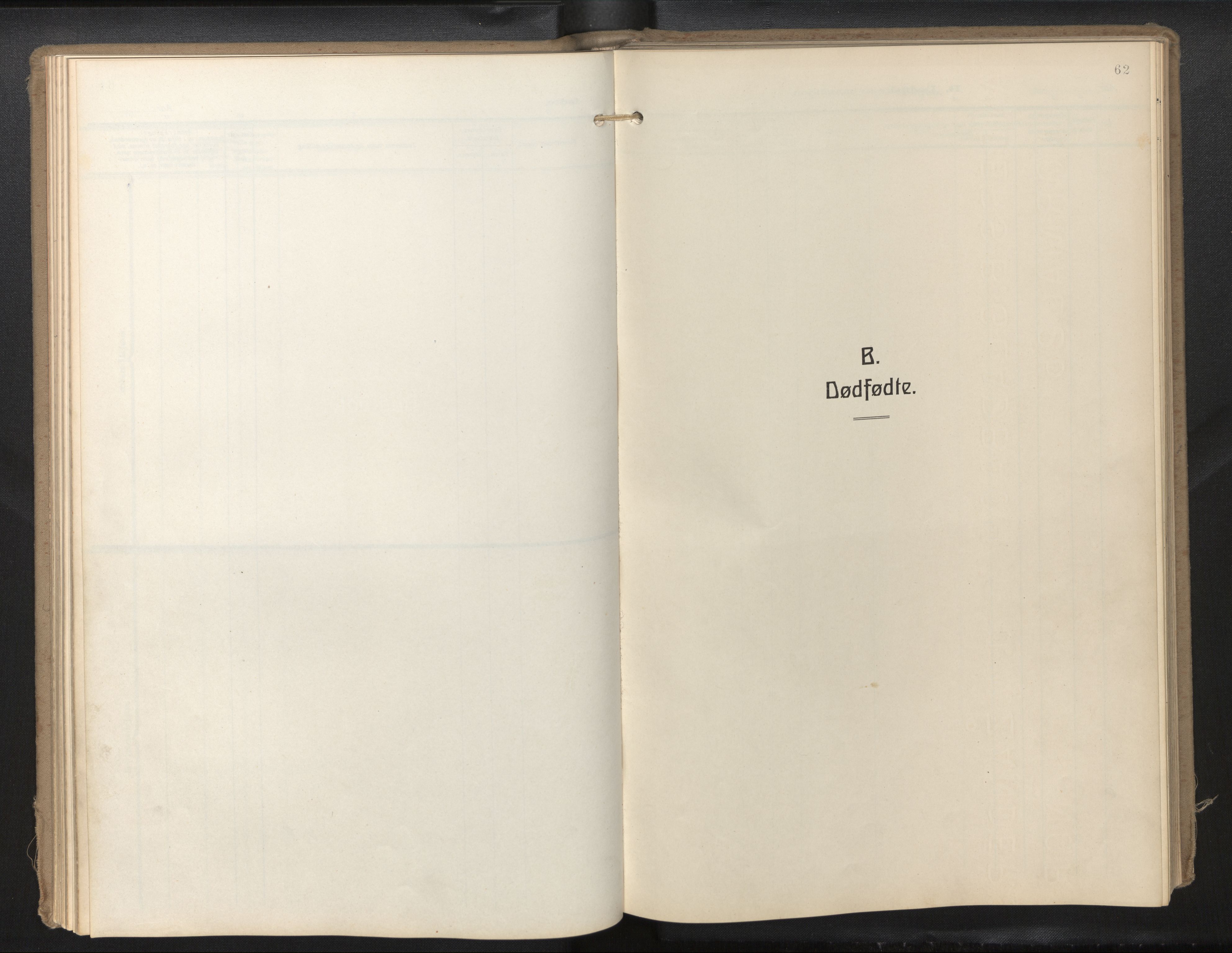 Den norske sjømannsmisjon i utlandet/Hollandske havner (Amsterdam-Rotterdam-Europort), SAB/SAB/PA-0106/H/Ha/Haa/L0004: Parish register (official) no. A 1, 1928-1956, p. 61b-62a