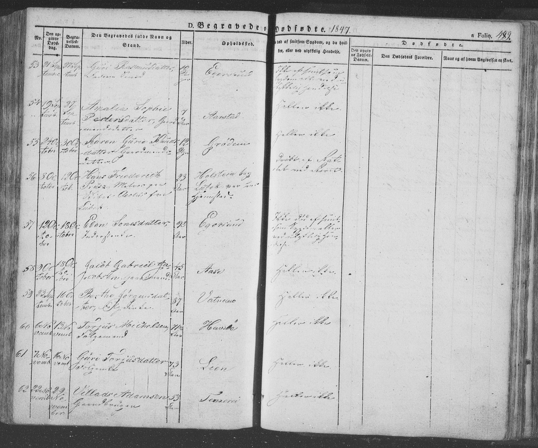 Eigersund sokneprestkontor, AV/SAST-A-101807/S08/L0009: Parish register (official) no. A 9, 1827-1850, p. 489