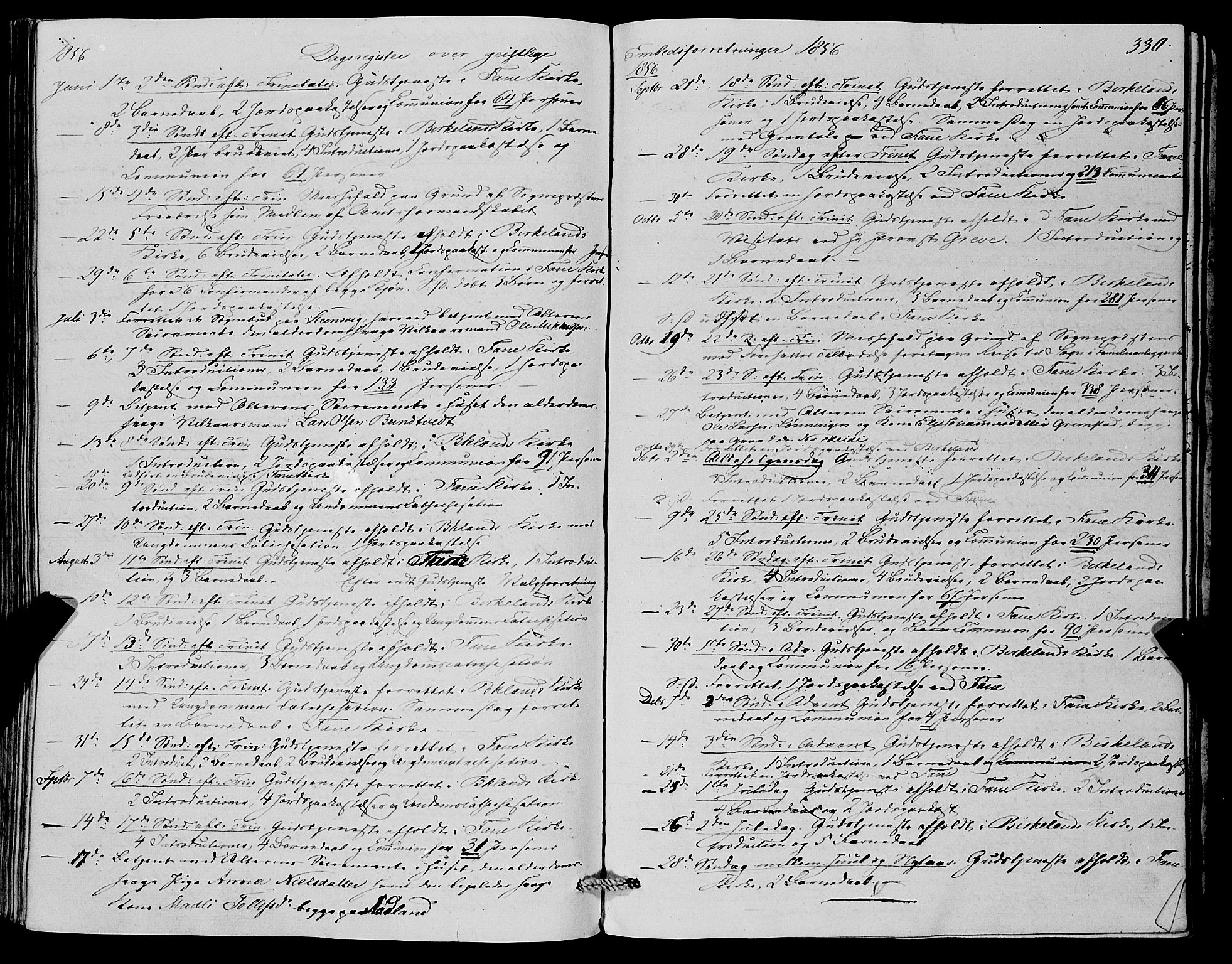 Fana Sokneprestembete, AV/SAB-A-75101/H/Haa/Haaa/L0011: Parish register (official) no. A 11, 1851-1862, p. 330