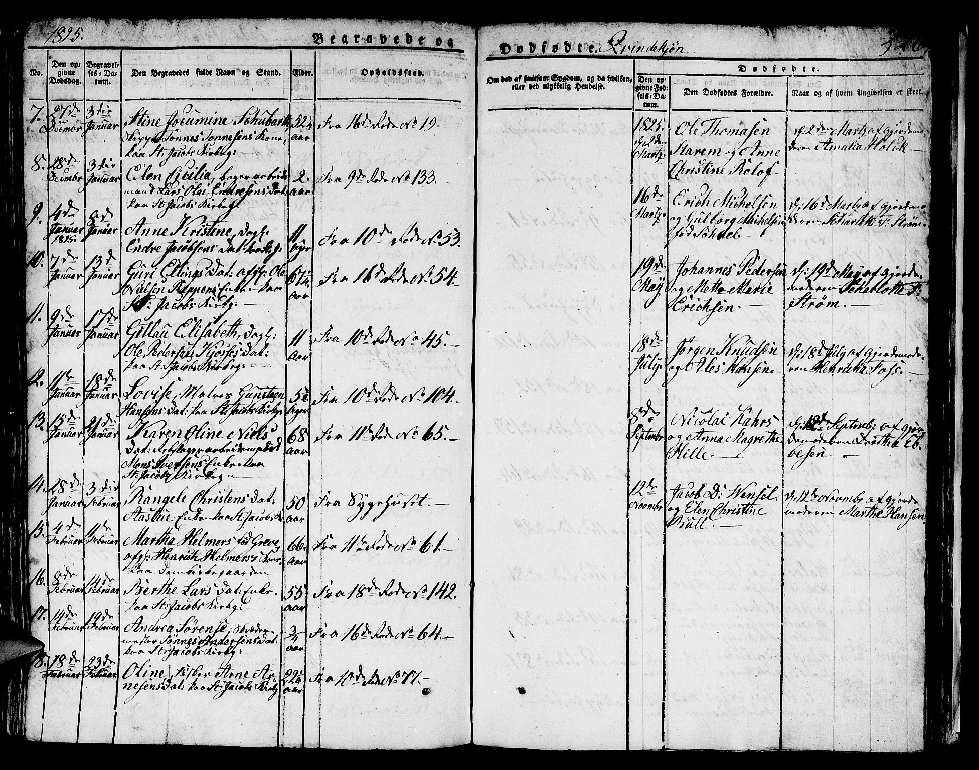 Domkirken sokneprestembete, SAB/A-74801/H/Hab/L0002: Parish register (copy) no. A 2, 1821-1839, p. 526