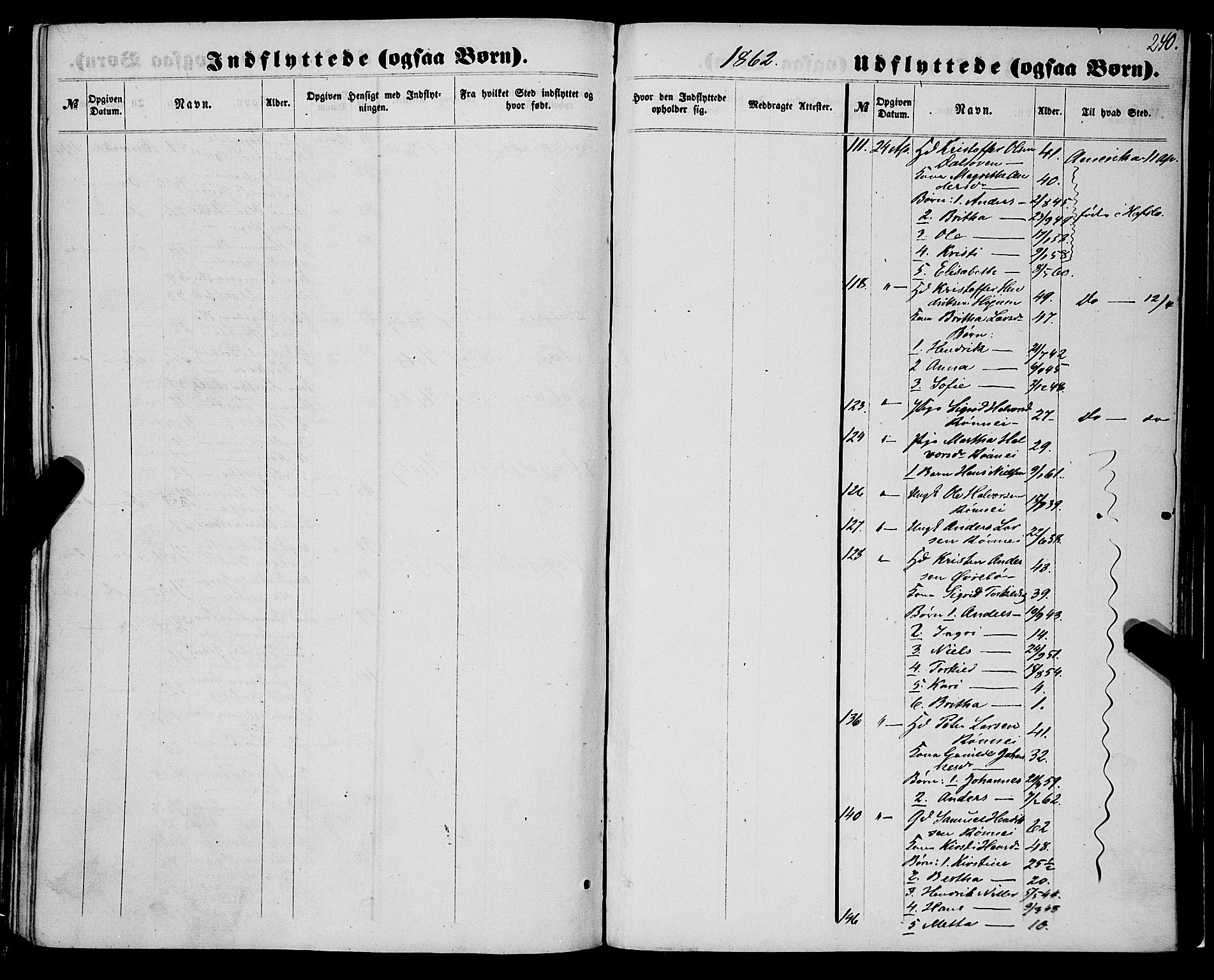 Luster sokneprestembete, AV/SAB-A-81101/H/Haa/Haaa/L0008: Parish register (official) no. A 8, 1860-1870, p. 240