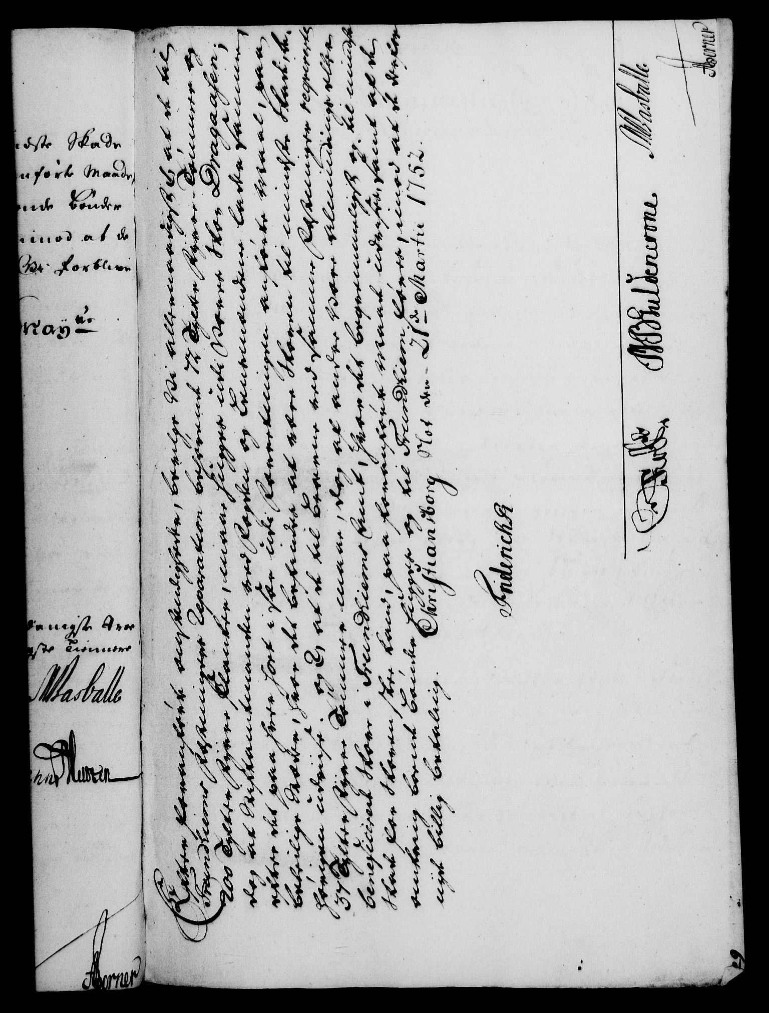 Rentekammeret, Kammerkanselliet, RA/EA-3111/G/Gf/Gfa/L0034: Norsk relasjons- og resolusjonsprotokoll (merket RK 52.34), 1752, p. 175