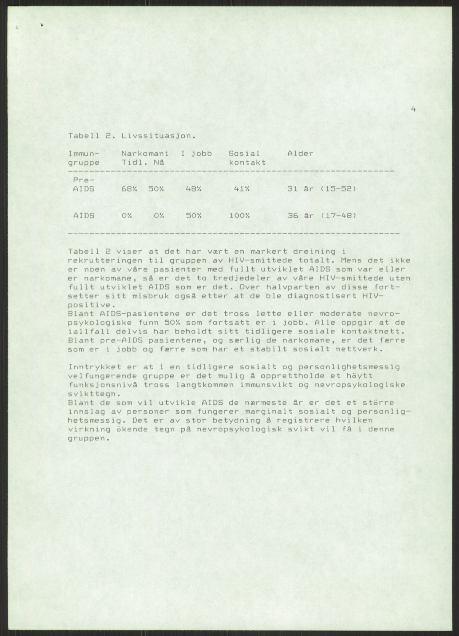 Sosialdepartementet, Administrasjons-, trygde-, plan- og helseavdelingen, RA/S-6179/D/L2240/0004: -- / 619 Diverse. HIV/AIDS, 1987, p. 215