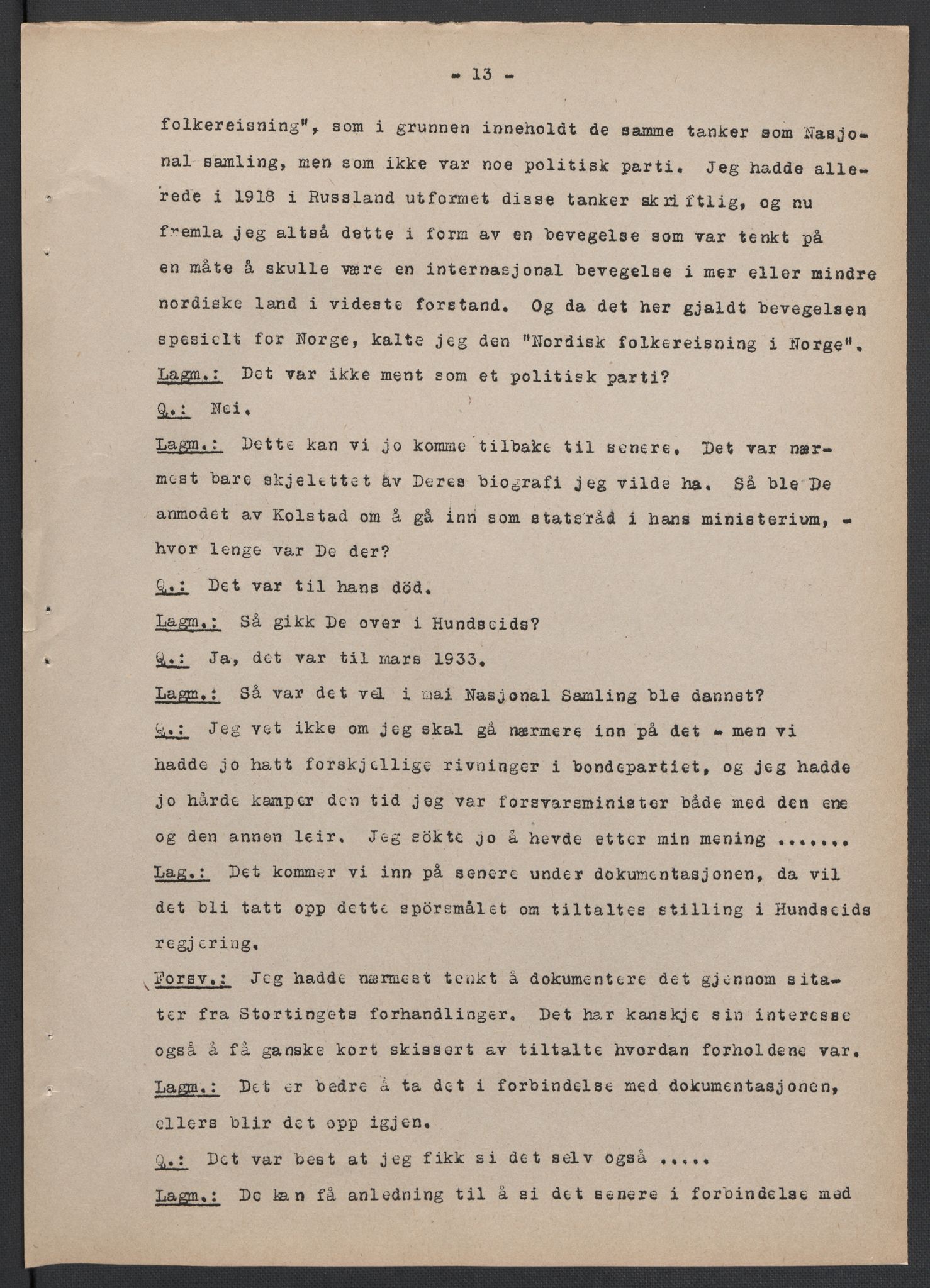 Landssvikarkivet, Oslo politikammer, AV/RA-S-3138-01/D/Da/L0003: Dnr. 29, 1945, p. 3236