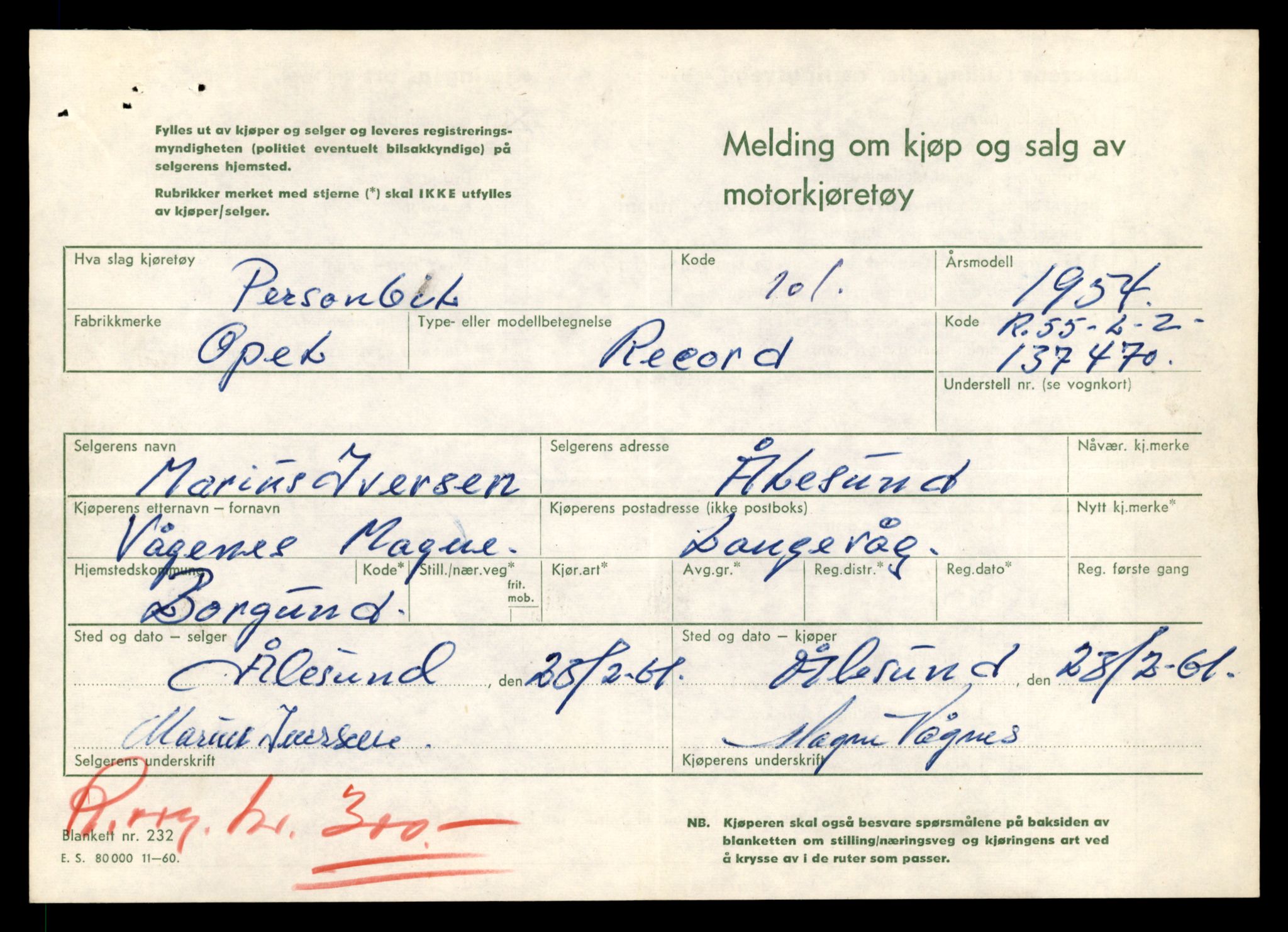 Møre og Romsdal vegkontor - Ålesund trafikkstasjon, AV/SAT-A-4099/F/Fe/L0048: Registreringskort for kjøretøy T 14721 - T 14863, 1927-1998, p. 1032