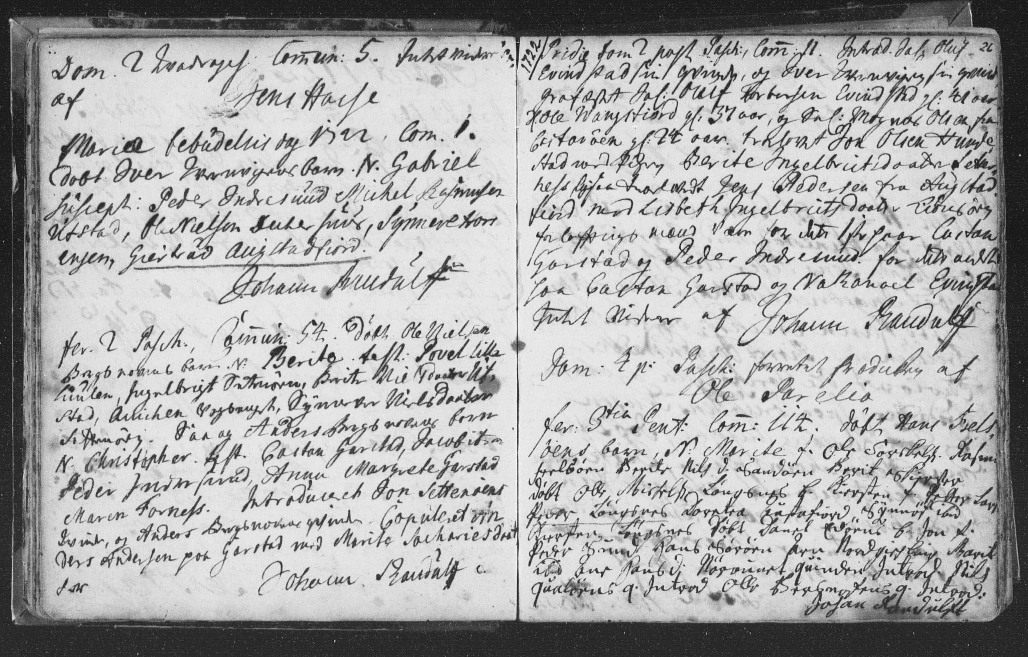 Ministerialprotokoller, klokkerbøker og fødselsregistre - Nord-Trøndelag, SAT/A-1458/786/L0685: Parish register (official) no. 786A01, 1710-1798, p. 26