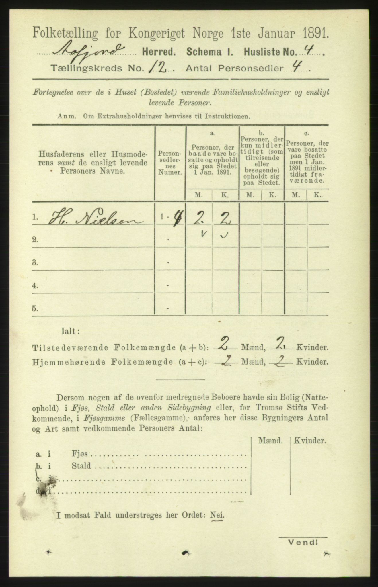 RA, 1891 census for 1630 Åfjord, 1891, p. 3690