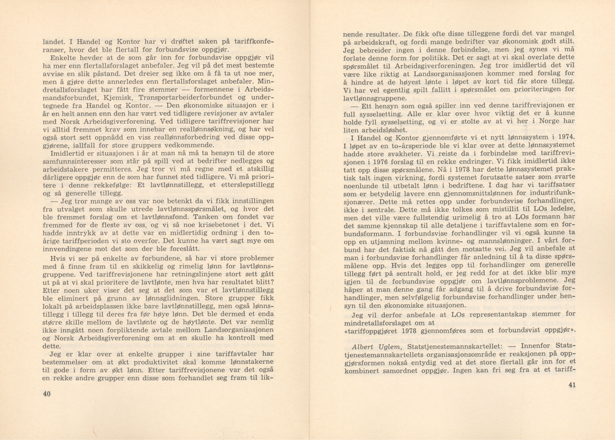 Landsorganisasjonen i Norge, AAB/ARK-1579, 1978-1992, p. 22