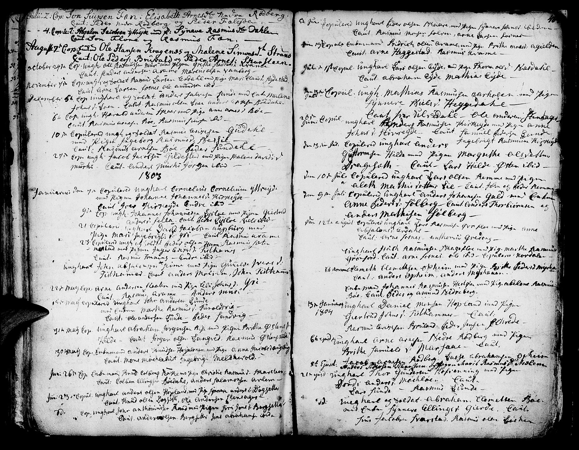 Innvik sokneprestembete, AV/SAB-A-80501: Parish register (official) no. A 1, 1750-1816, p. 404