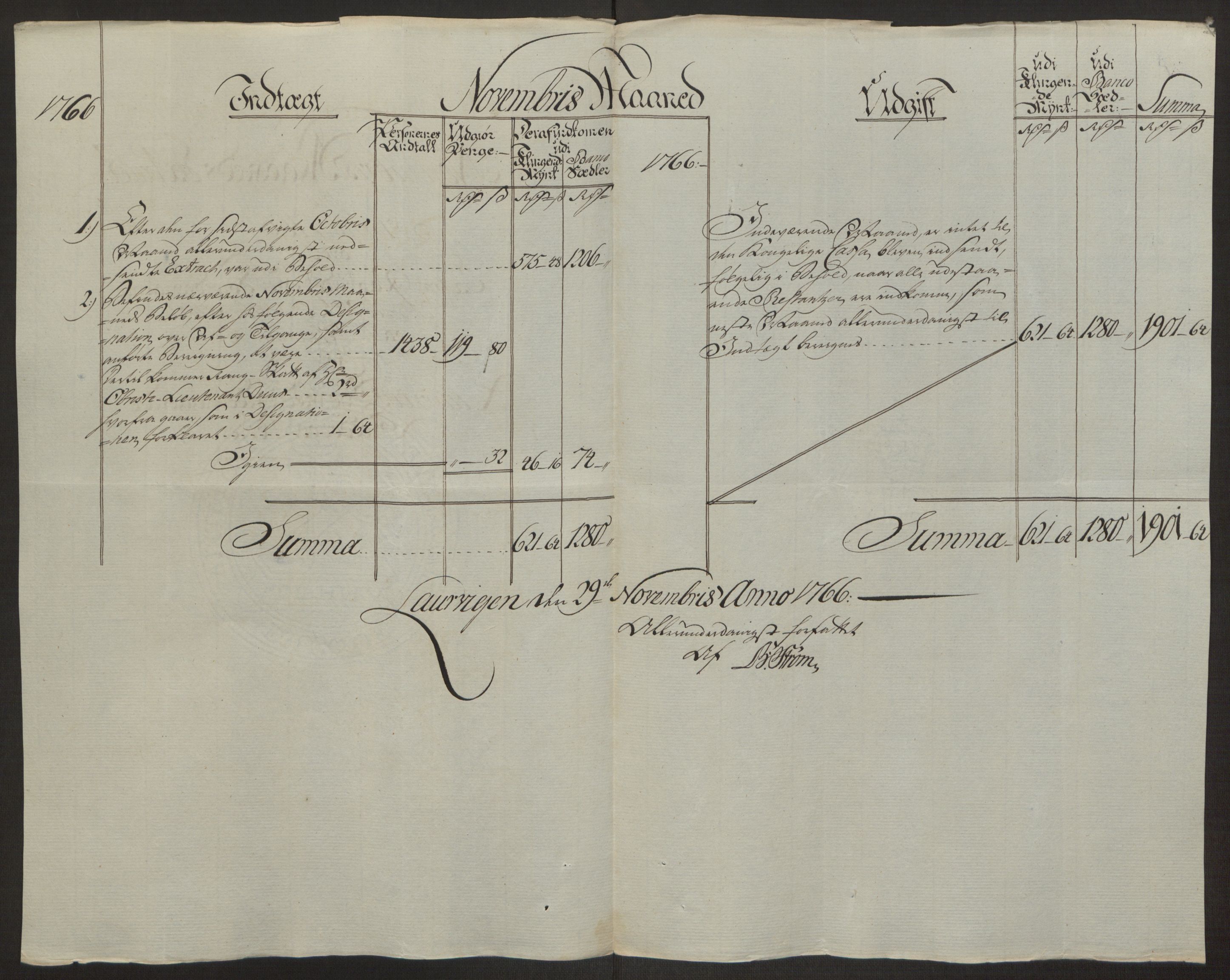 Rentekammeret inntil 1814, Reviderte regnskaper, Byregnskaper, AV/RA-EA-4066/R/Ri/L0183/0001: [I4] Kontribusjonsregnskap / Ekstraskatt, 1762-1768, p. 369