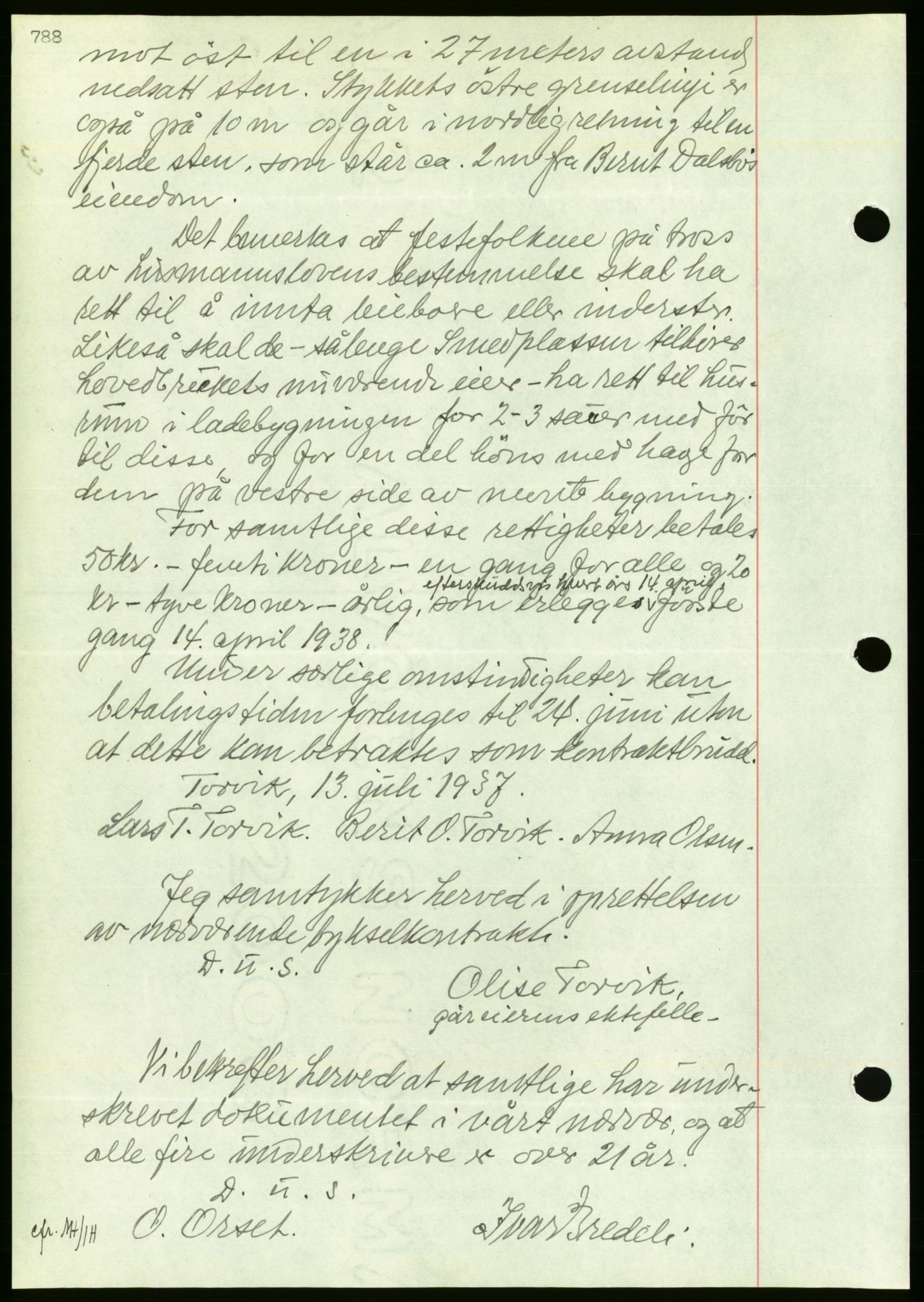 Nordmøre sorenskriveri, AV/SAT-A-4132/1/2/2Ca/L0091: Mortgage book no. B81, 1937-1937, Diary no: : 1970/1937