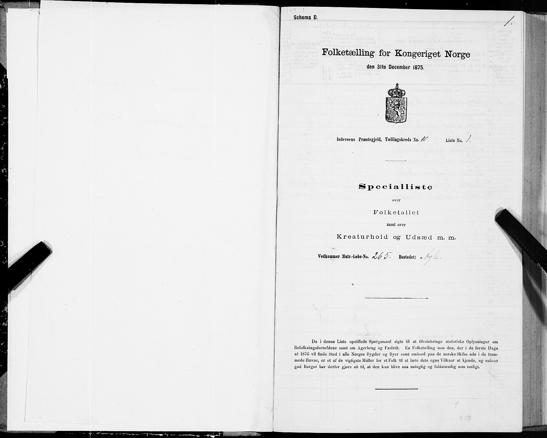 SAT, 1875 census for 1729P Inderøy, 1875, p. 6001