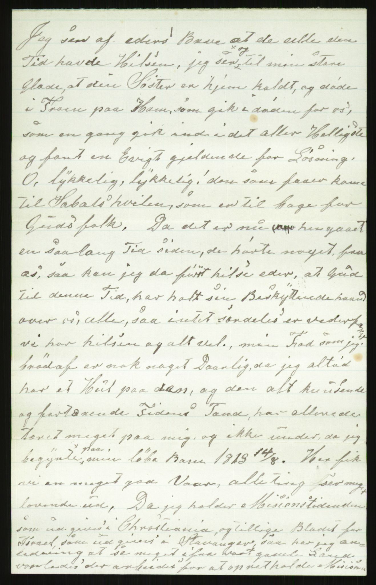 Samlinger til kildeutgivelse, Amerikabrevene, AV/RA-EA-4057/F/L0019: Innlån fra Buskerud: Fonnem - Kristoffersen, 1838-1914, p. 493