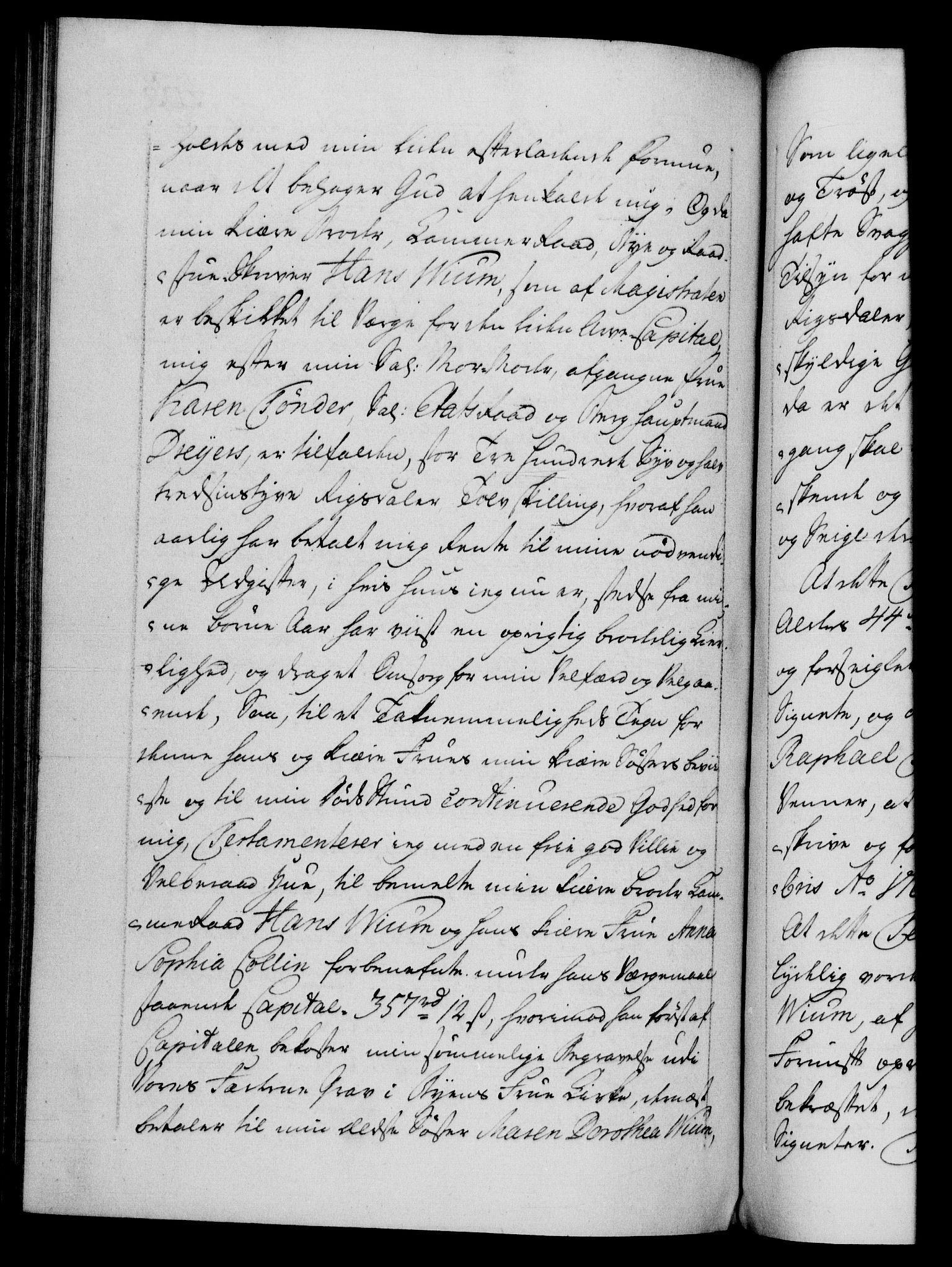 Danske Kanselli 1572-1799, AV/RA-EA-3023/F/Fc/Fca/Fcaa/L0042: Norske registre, 1763-1766, p. 463b