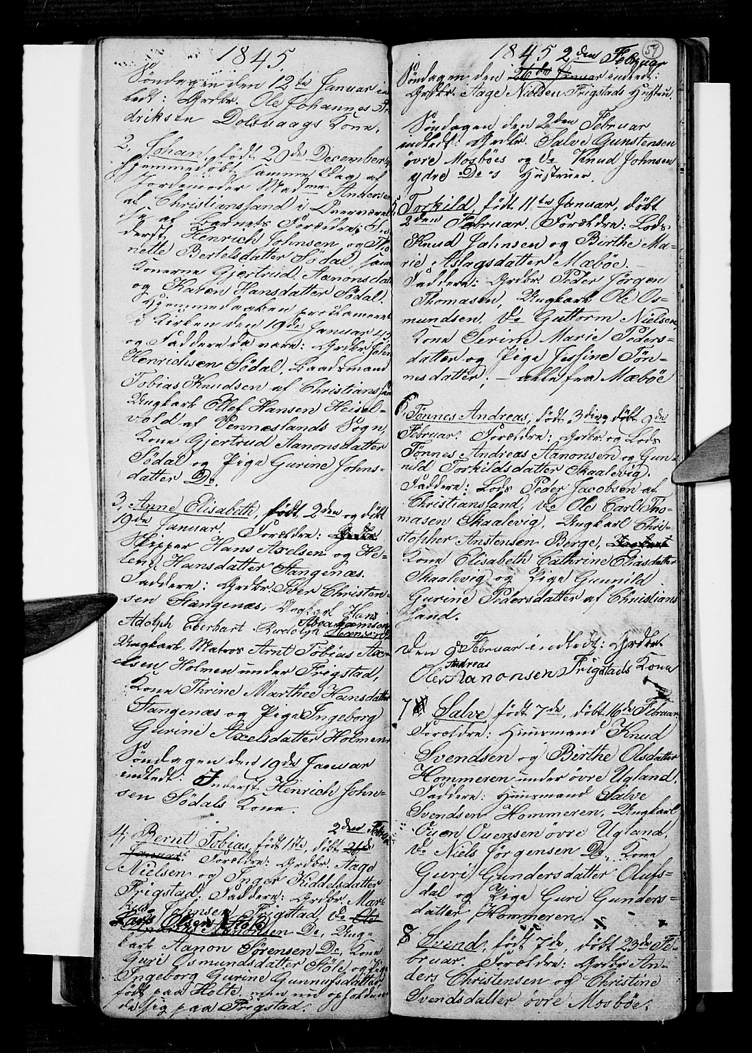 Oddernes sokneprestkontor, AV/SAK-1111-0033/F/Fb/Fba/L0004: Parish register (copy) no. B 4, 1837-1846, p. 59