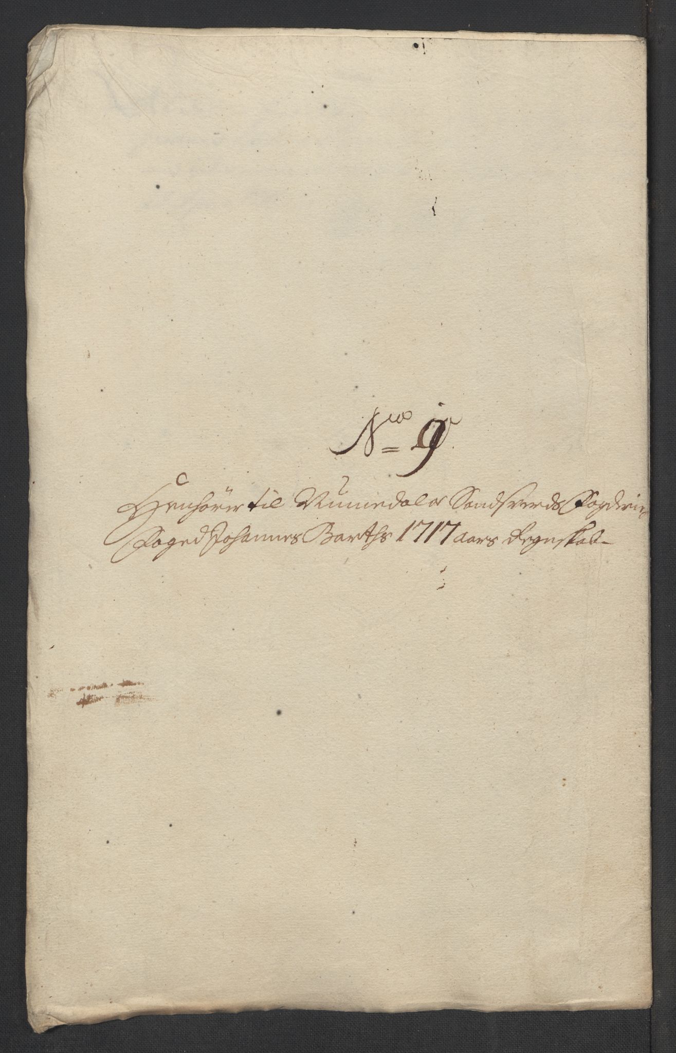 Rentekammeret inntil 1814, Reviderte regnskaper, Fogderegnskap, RA/EA-4092/R24/L1593: Fogderegnskap Numedal og Sandsvær, 1717, p. 246