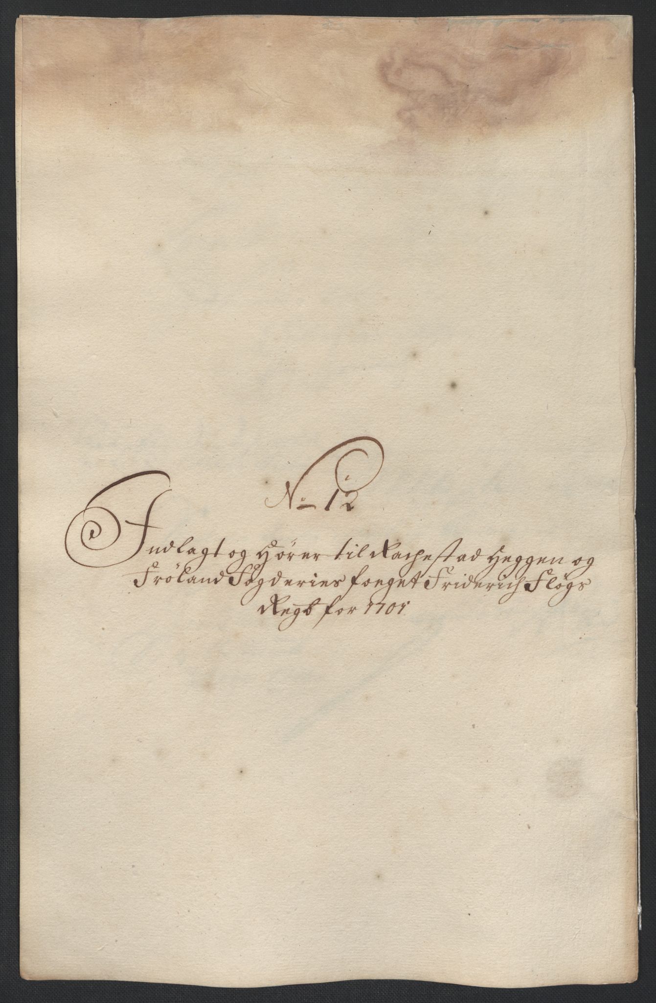 Rentekammeret inntil 1814, Reviderte regnskaper, Fogderegnskap, RA/EA-4092/R07/L0293: Fogderegnskap Rakkestad, Heggen og Frøland, 1701, p. 11
