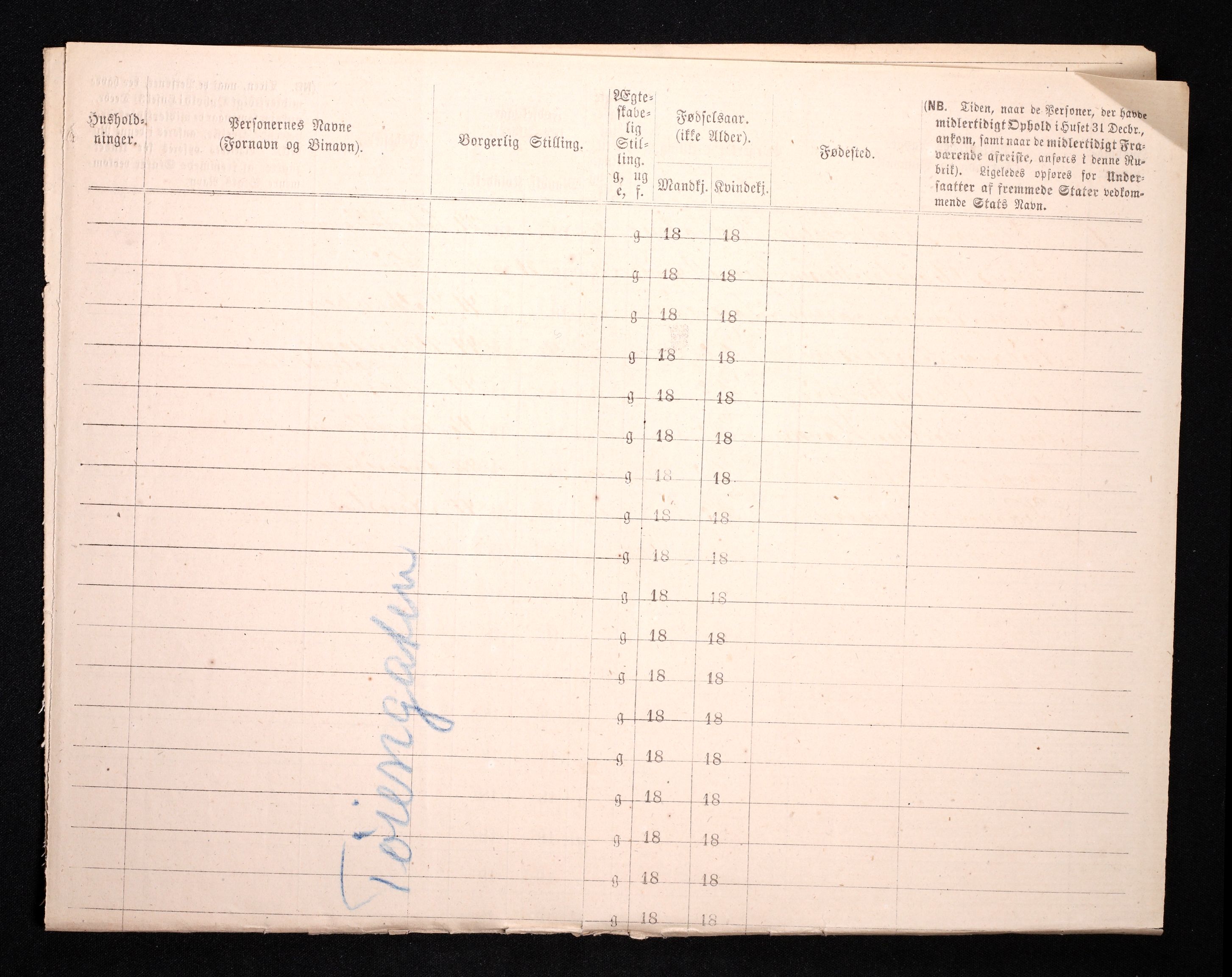 RA, 1870 census for 0301 Kristiania, 1870, p. 4431